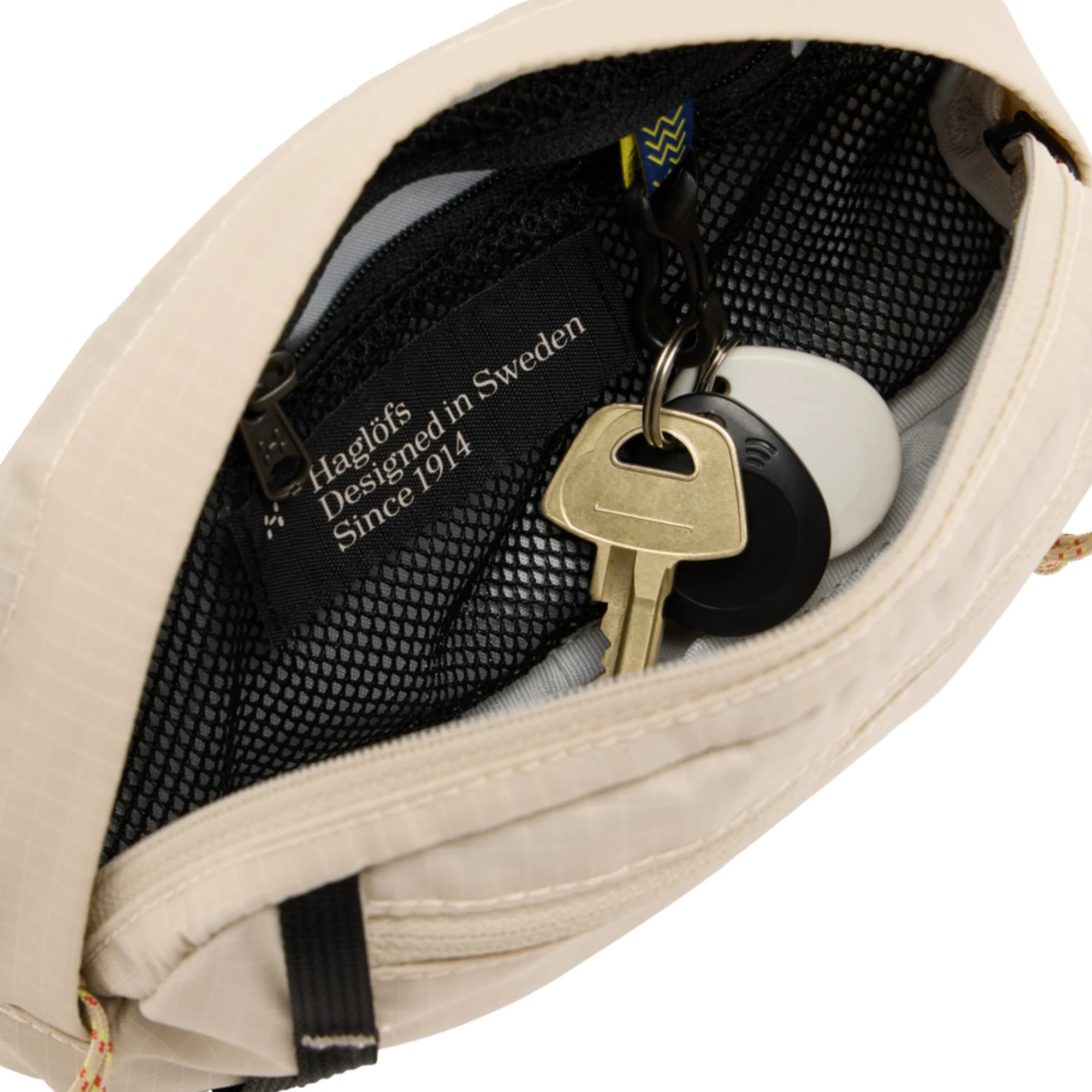 Haglöfs Tight Hip Pack 1 - Gürteltasche 19 cm (chalk beige/true black) - Image 3