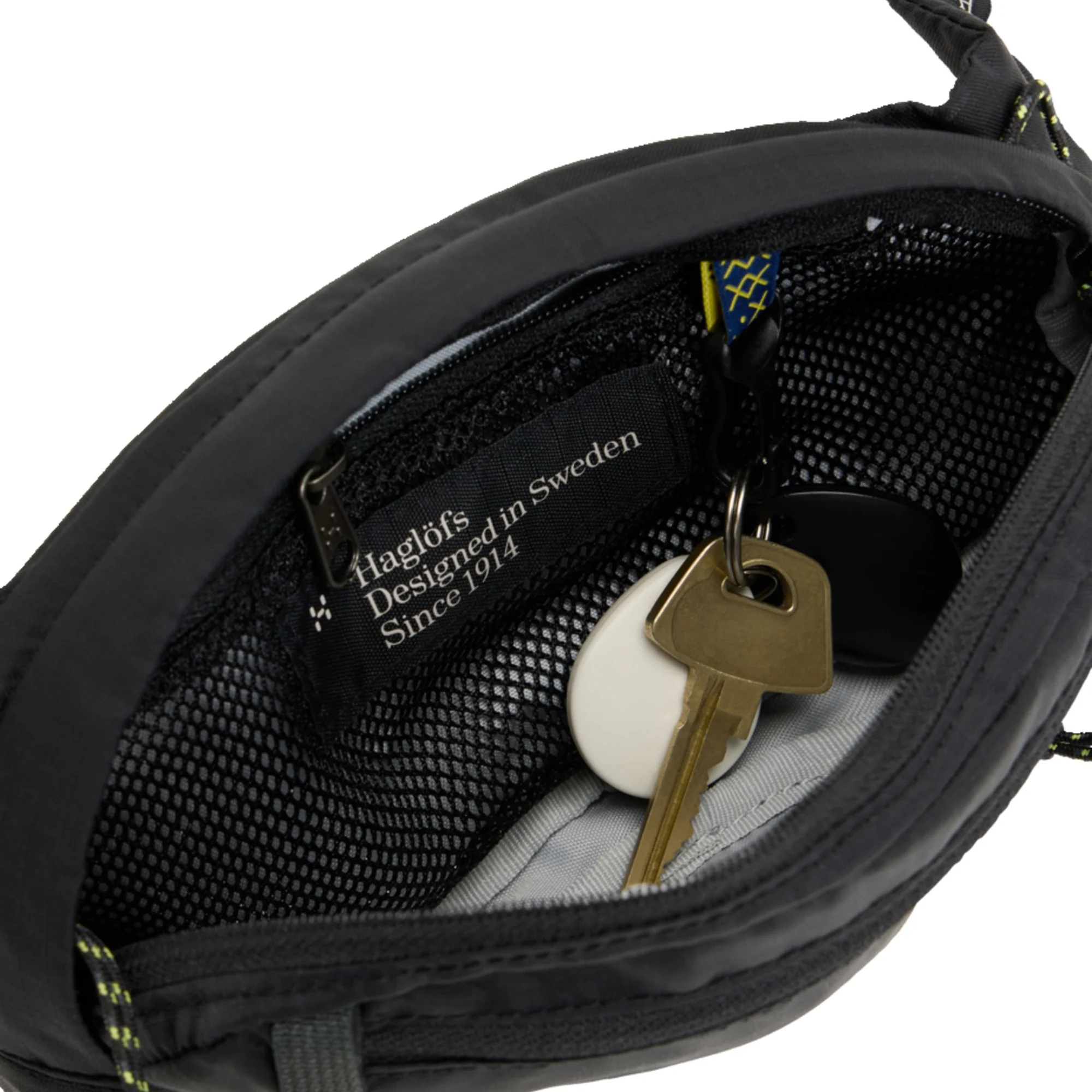 Haglöfs Tight Hip Pack 1 - Gürteltasche 19 cm (true black/magnetite) - Image 4