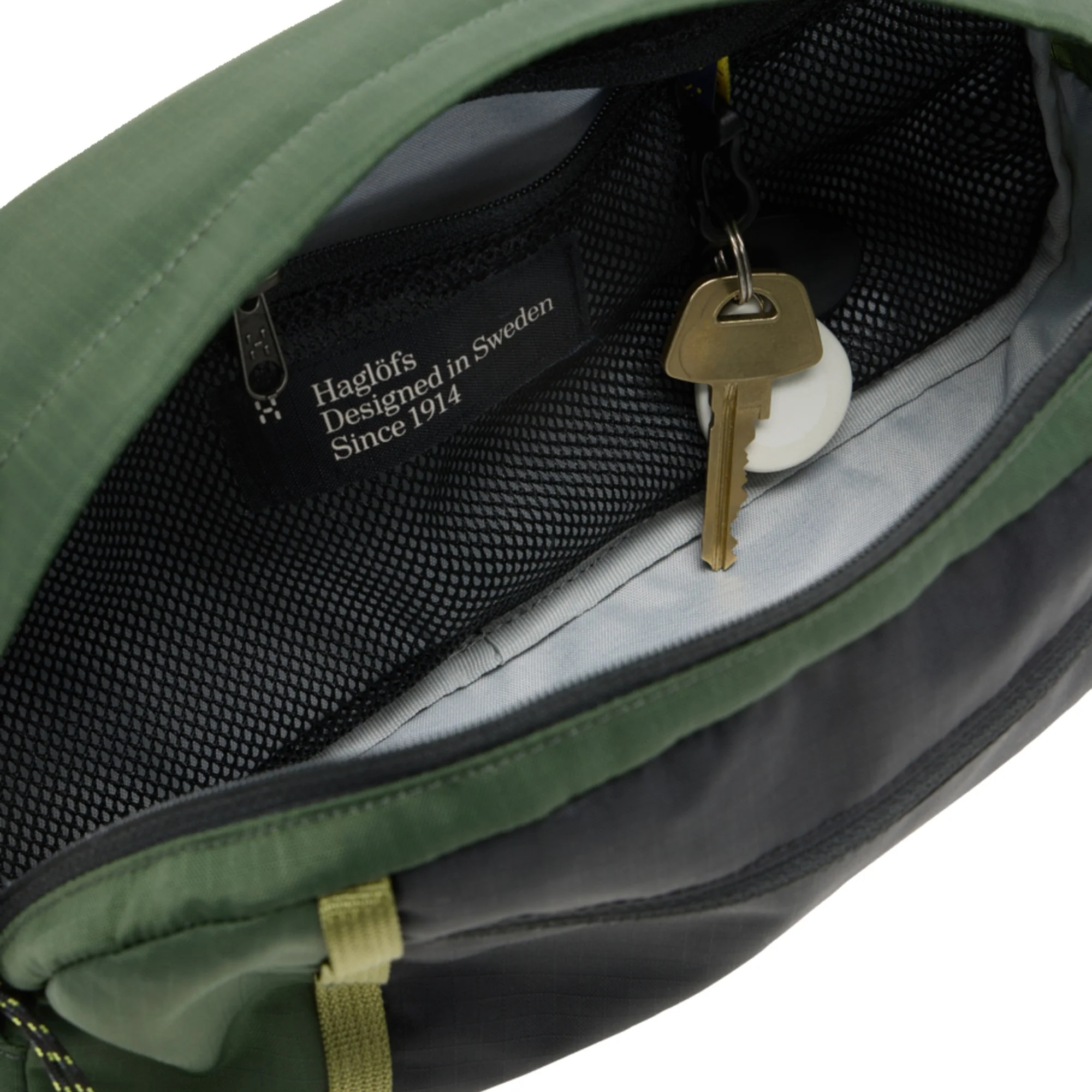 Haglöfs Tight Hip Pack 3,5L - Gürteltasche 25 cm (seaweed green/true black) - Image 4
