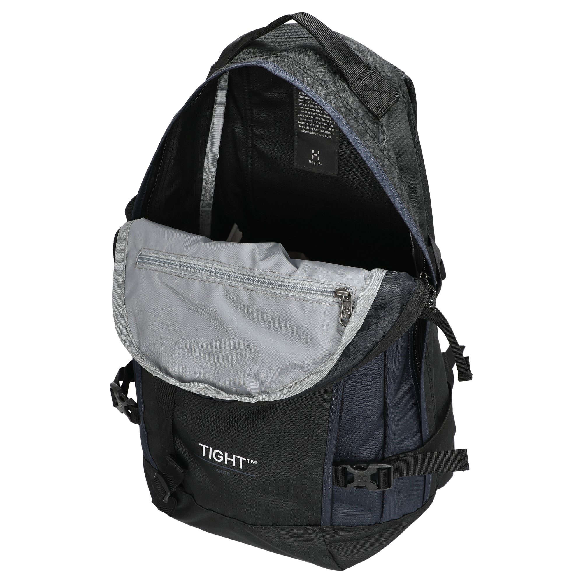 Haglöfs Tight Large - Rucksack 53 cm (true black/tarn blue) - Image 4
