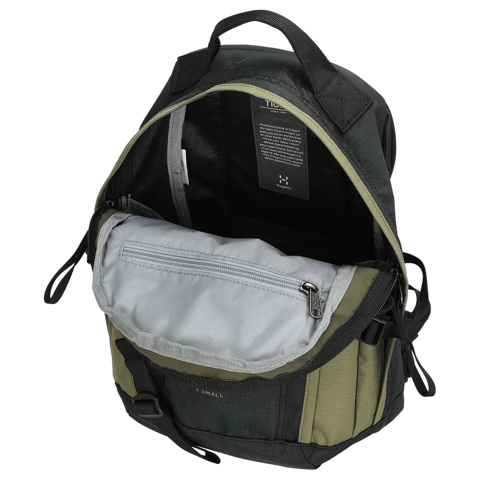 Haglöfs Tight X-Small - Rucksack 39 cm (True Black/Olive Green) - Image 6