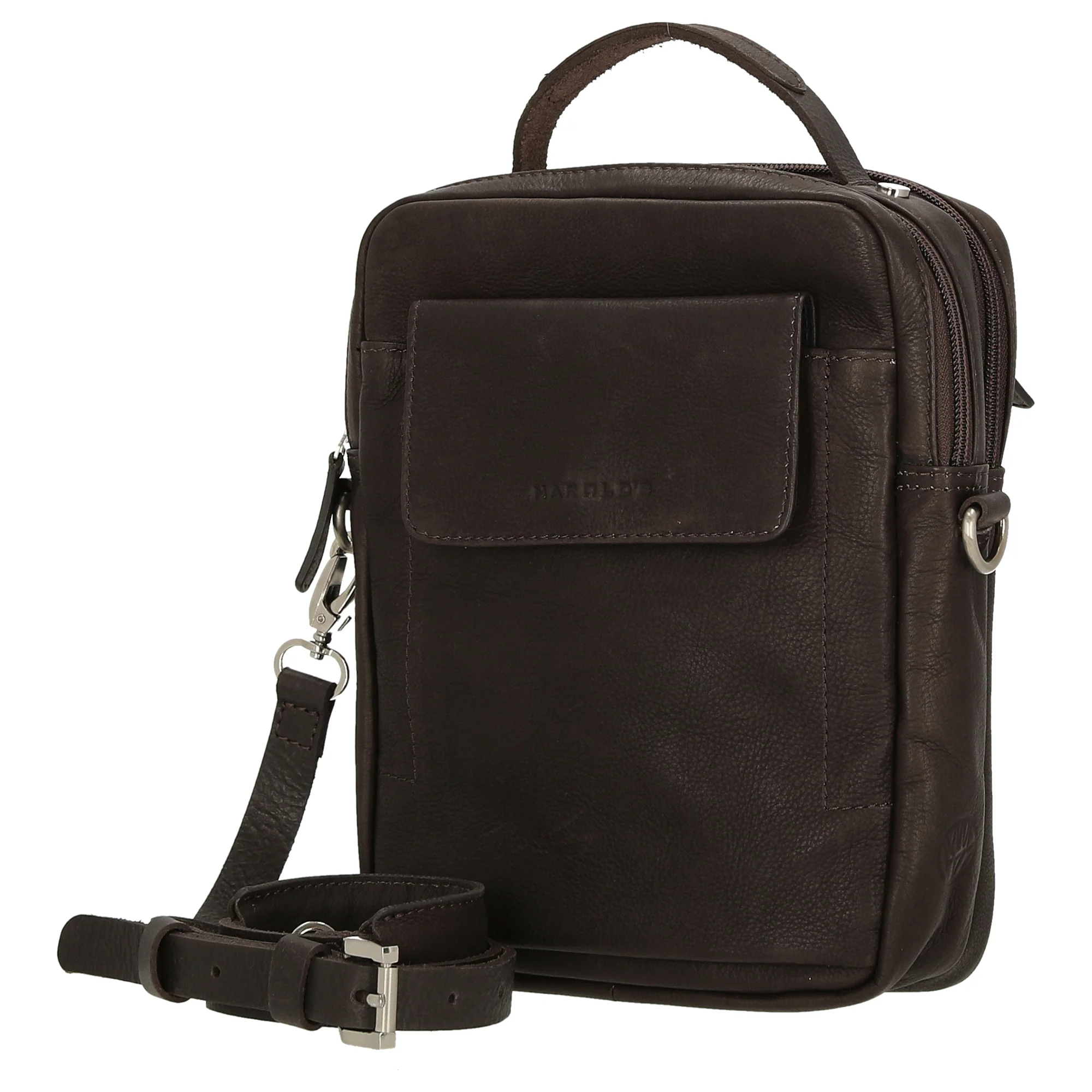 Harolds Country Crossbag small - Schultertasche 24 cm S (brown) - Image 2