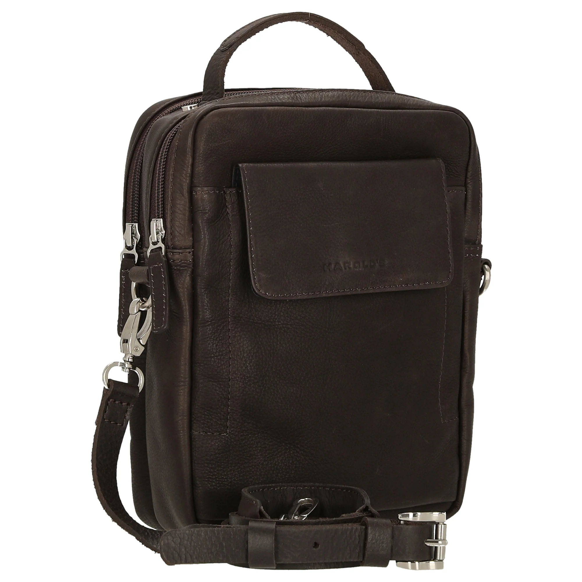 Harolds Country Crossbag small - Schultertasche 24 cm S (brown) - Image 5