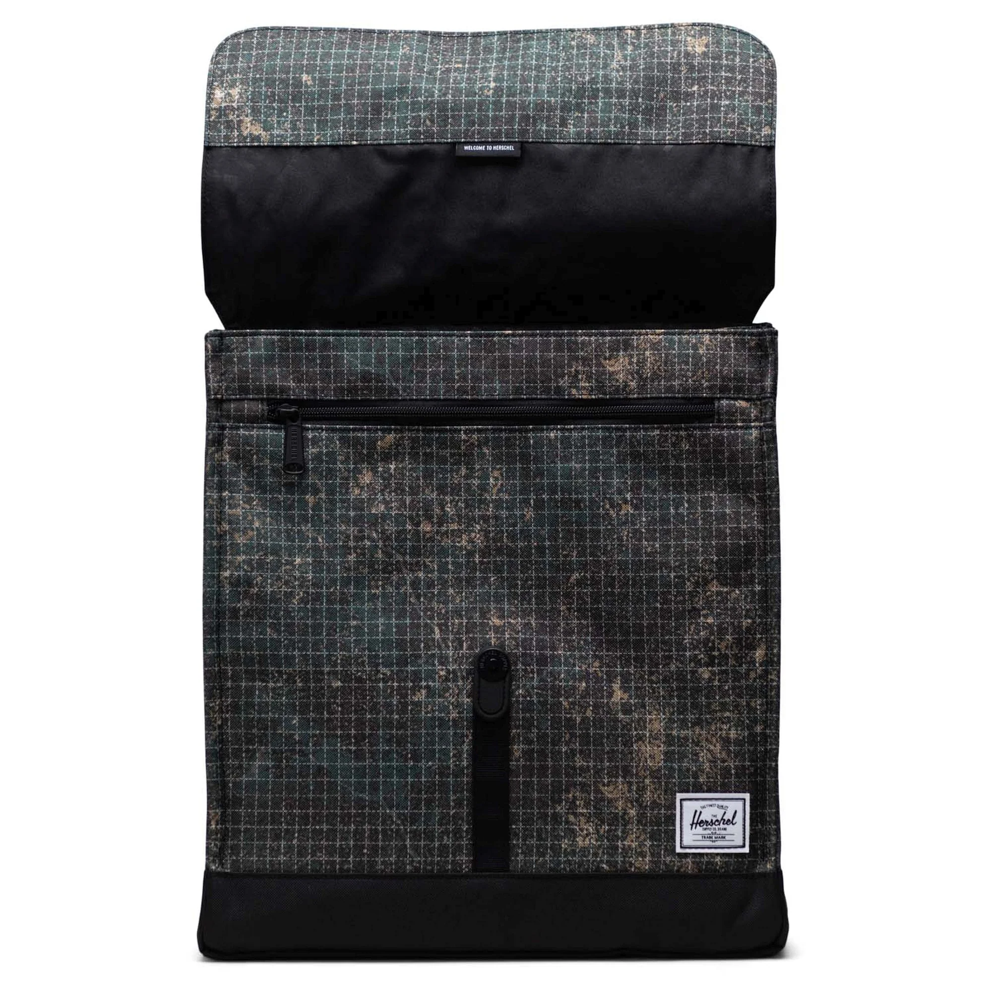 Herschel City Mid ECO 14 - Rucksack 35 cm (forest grid) - Image 2