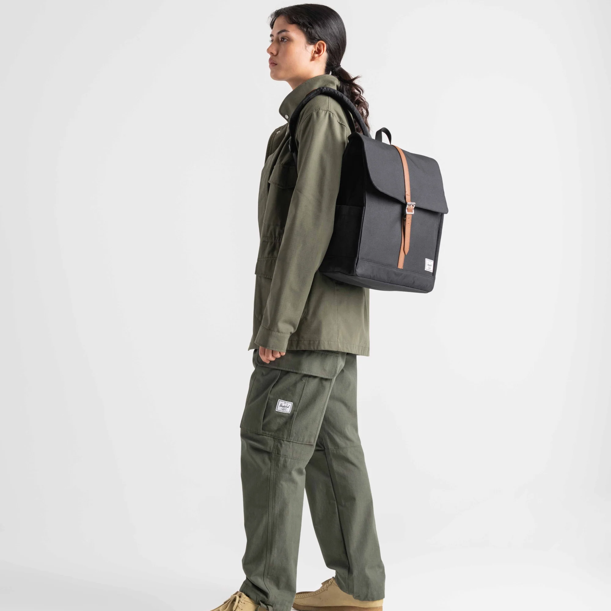 Herschel City - Rucksack 14" 36 cm (black) - Image 6