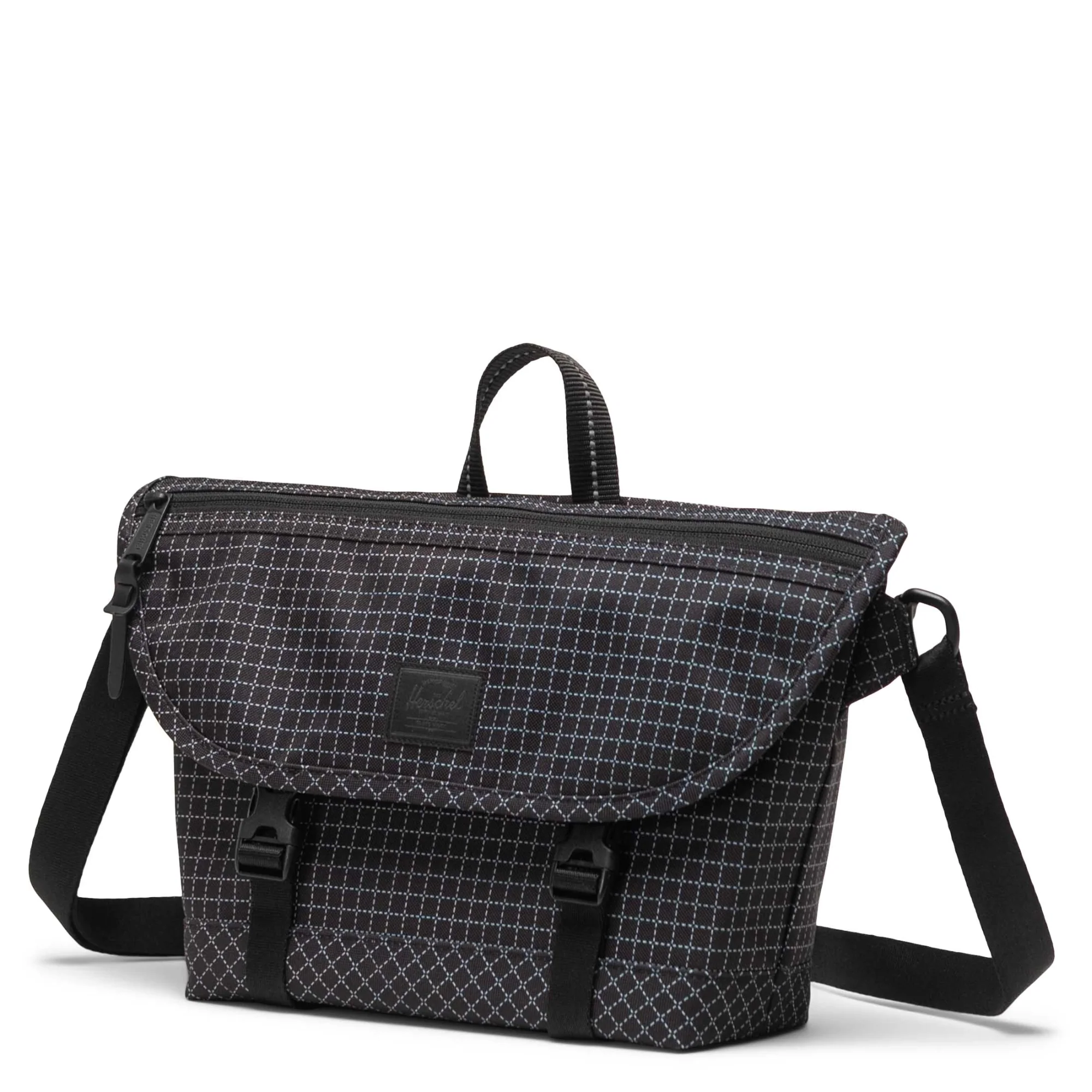 Herschel Cove Messenger - Umhängetasche S 36 cm (grid-black) - Image 2