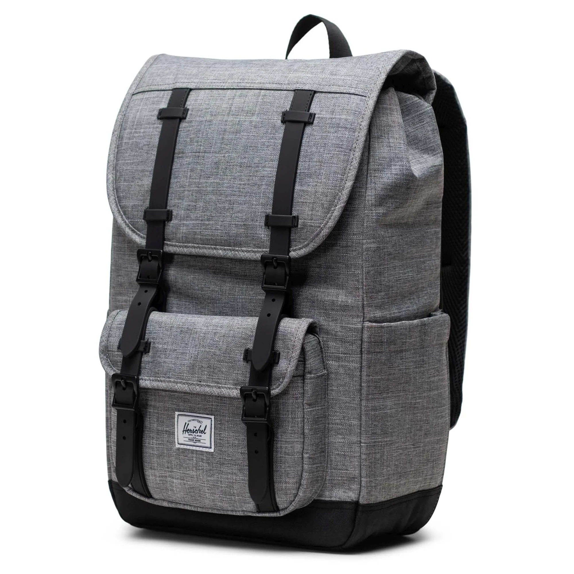 Herschel Little America Mid-Volume - Rucksack 13" 40.5 cm (raven crosshatch) - Image 3
