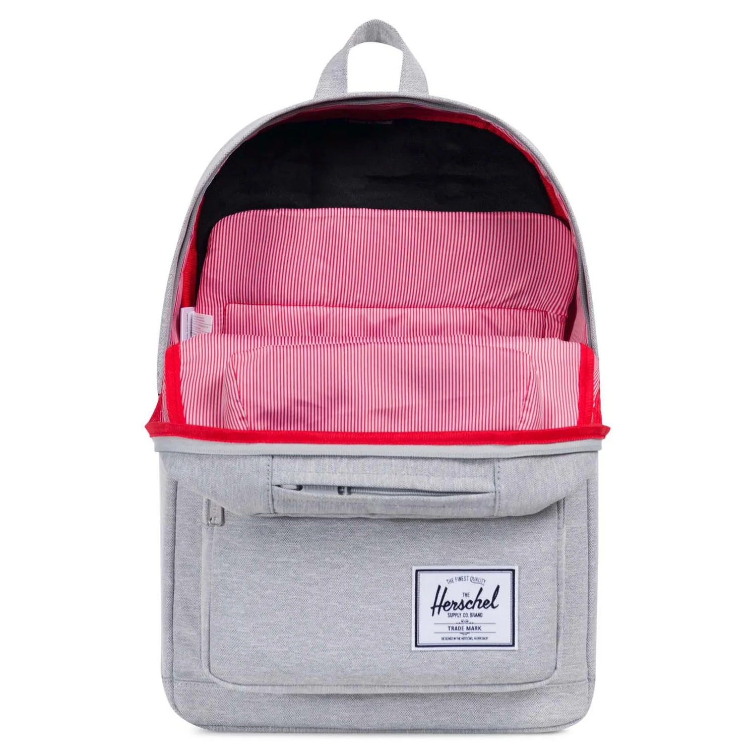 Herschel Pop Quiz 22 - Rucksack 43 cm (light grey crosshatch) - Image 2