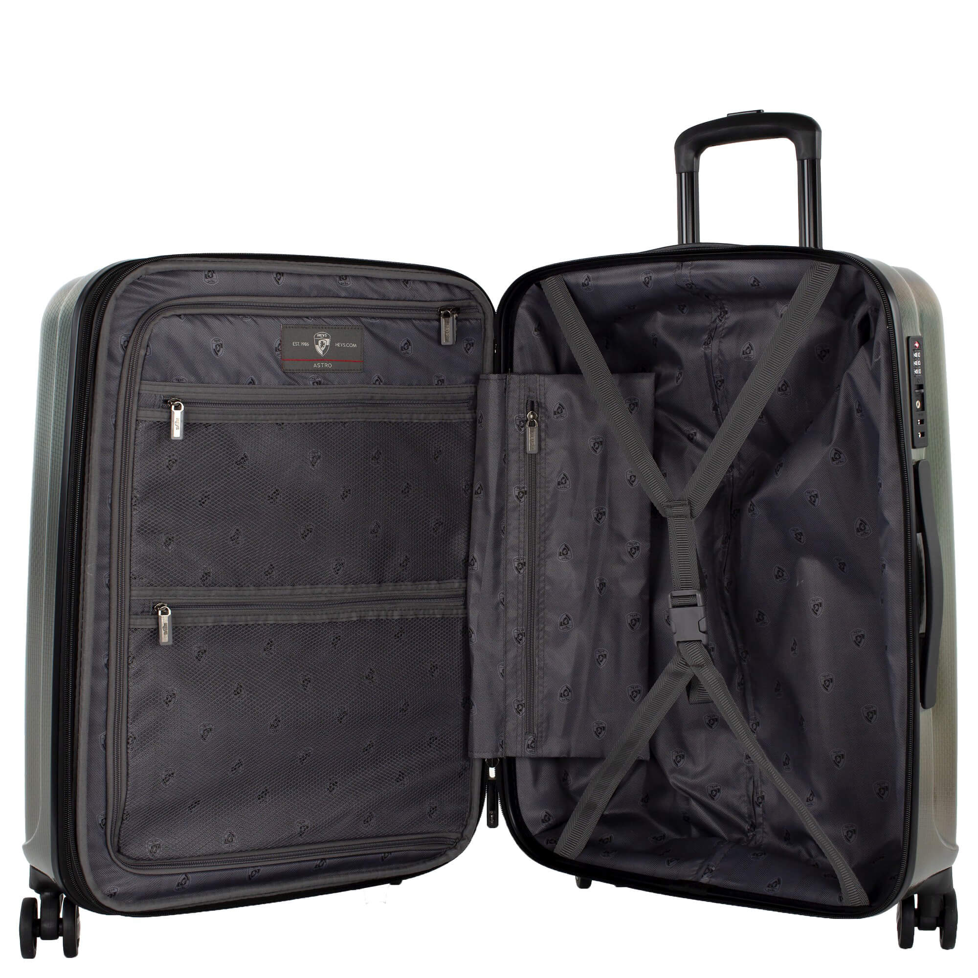 Heys Astro - 4-Rollen-Trolley M 66 cm erw. (charcoal) - Image 5