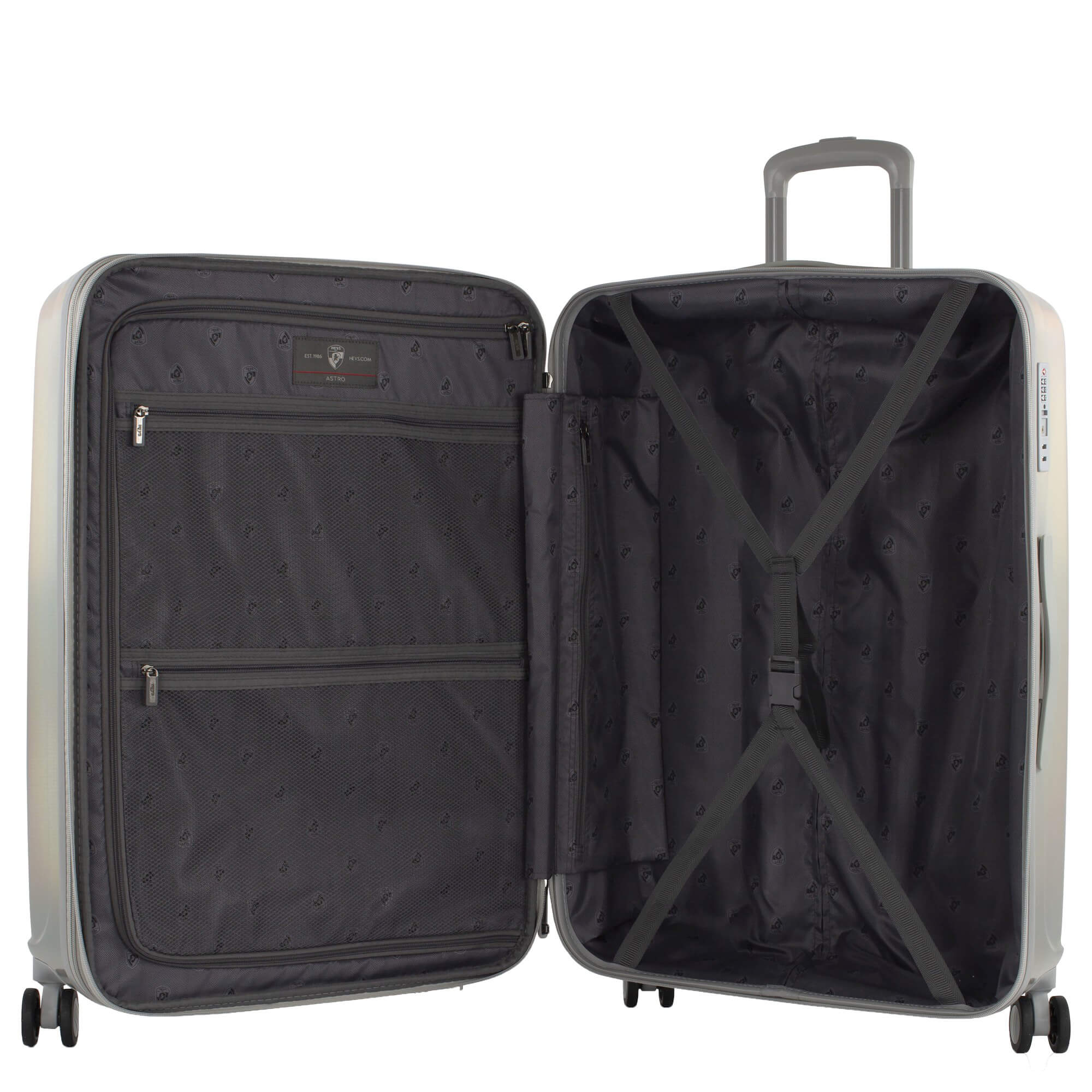 Heys Astro - 4-Rollen-Trolley Set 3tlg. L/M/S (silver) - Image 6