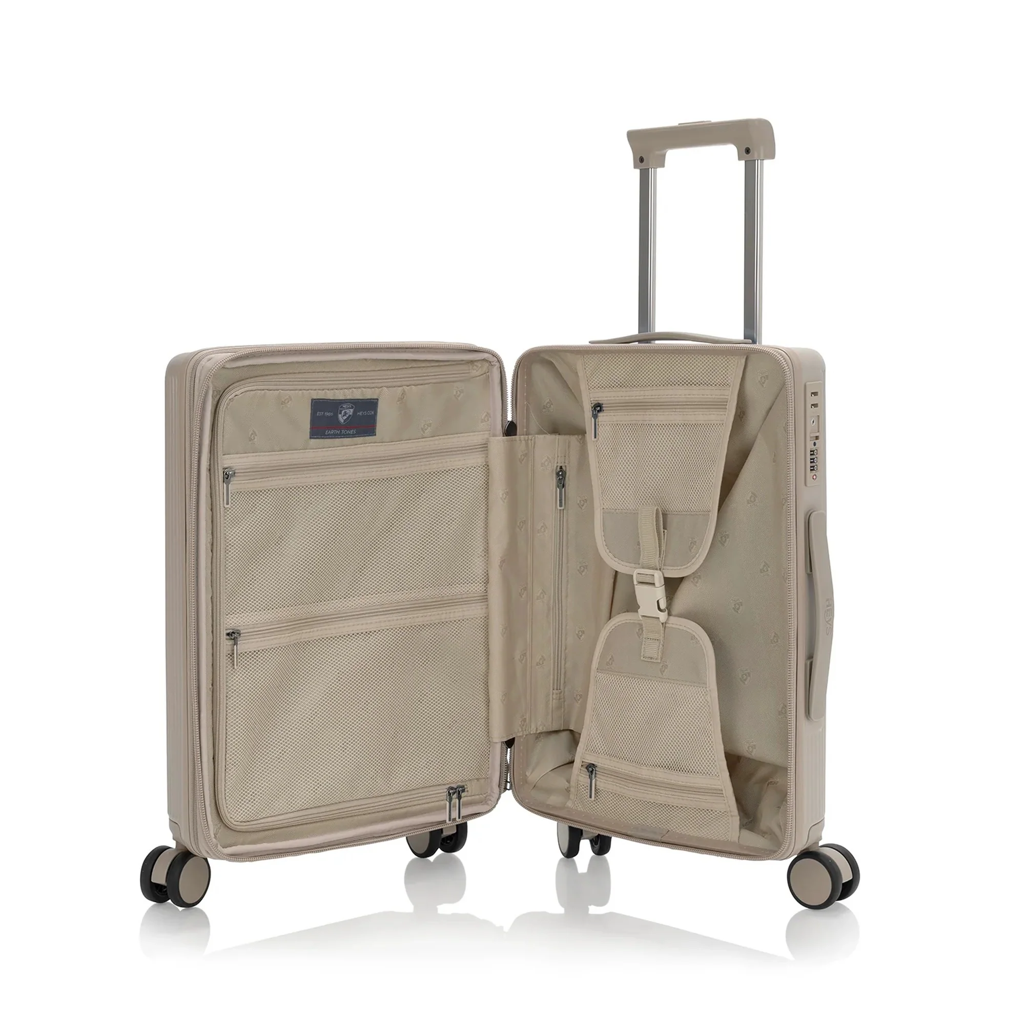 Heys Earth Tones - 4-Rollen-Kabinentrolley S 53 cm erw. (atmosphere) - Image 5