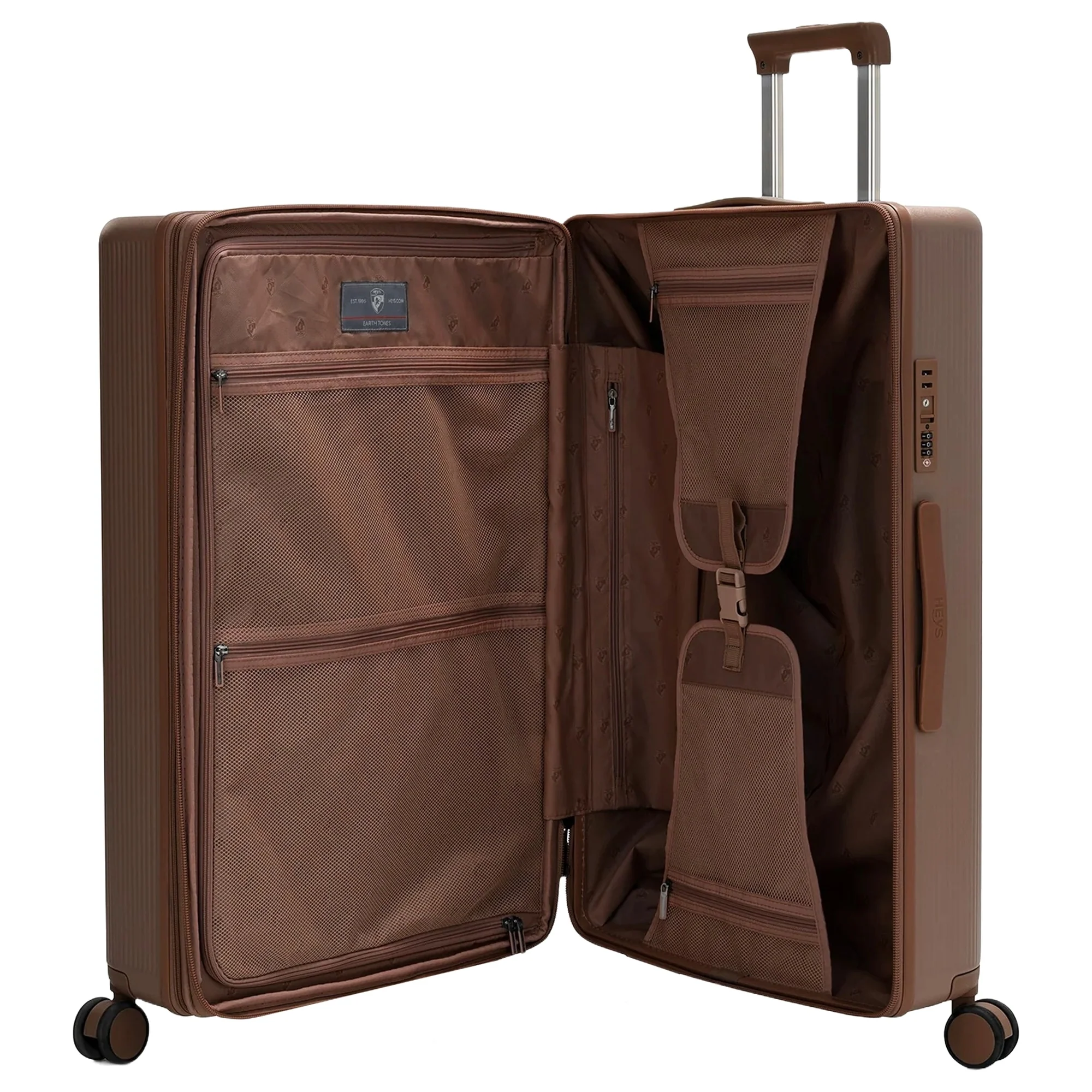 Heys Earth Tones - 4-Rollen-Trolley Set 3tlg. L/M/S erw. (umber) - Image 6