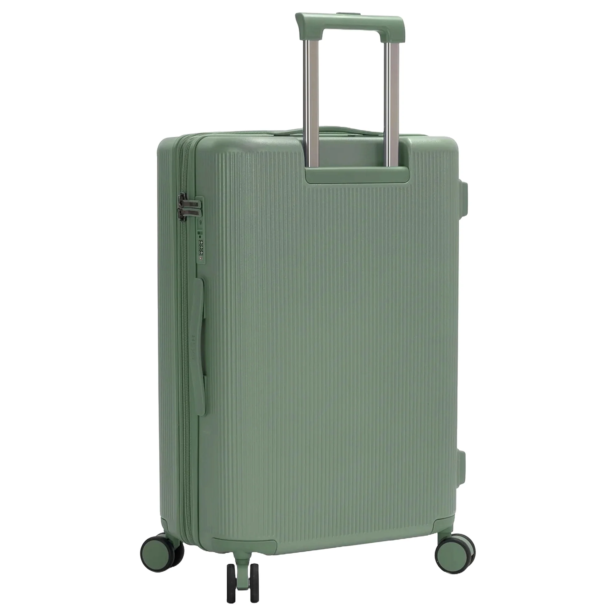 Heys Earth Tones - 4-Rollen-Trolley M 66 cm erw. (moss) - Image 4