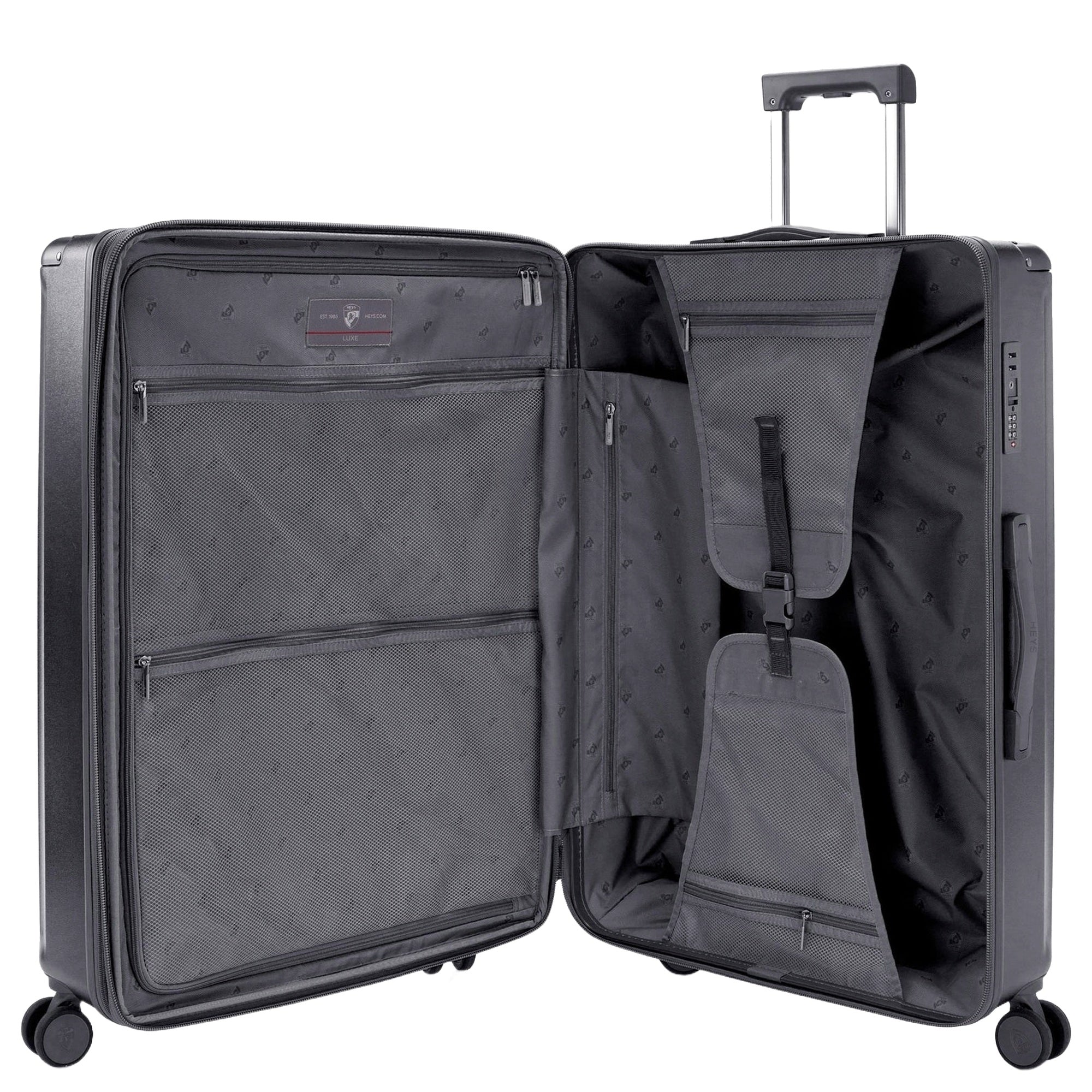 Heys Luxe - 4-Rollen-Trolley L 76 cm erw. (gunmetal) - Image 5
