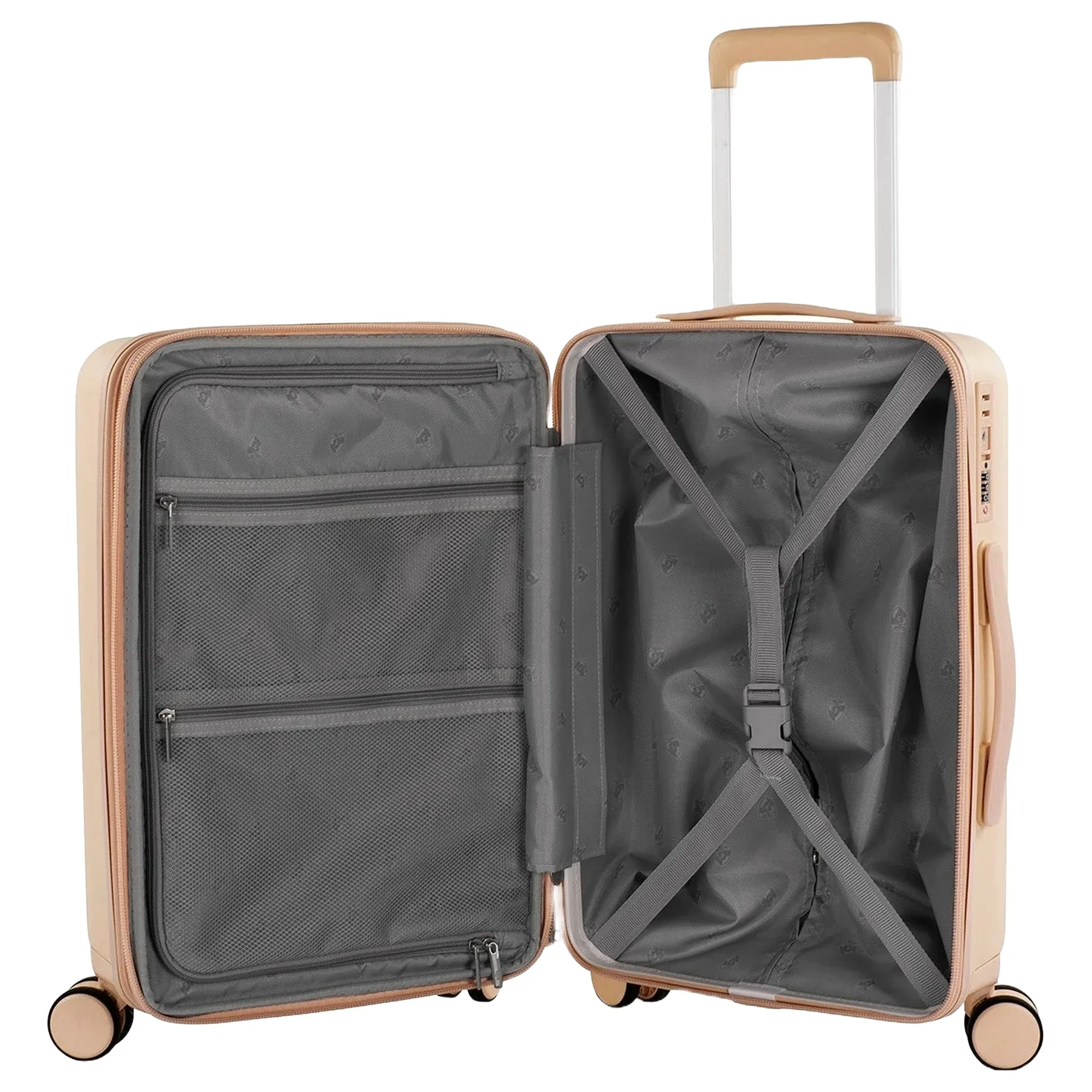 Heys Pastel - 4-Rollen-Kabinentrolley S 53 cm erw. (nude) - Image 5