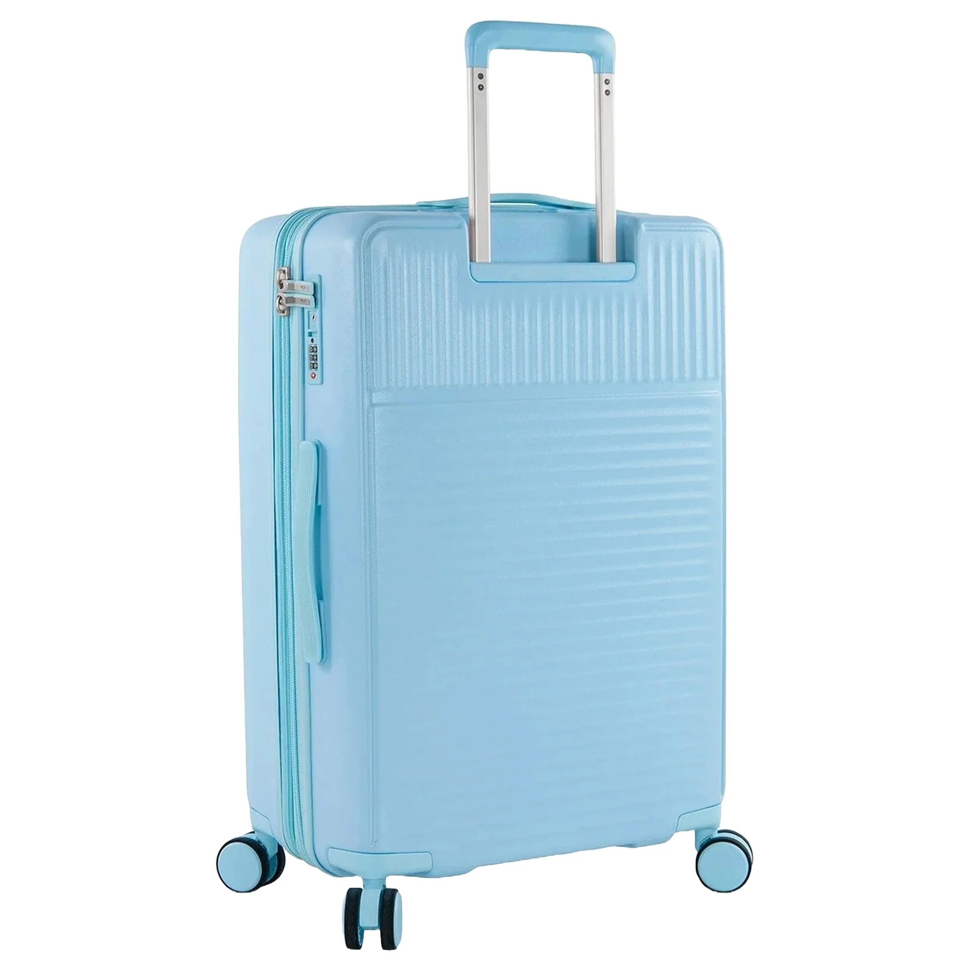 Heys Pastel - 4-Rollen-Trolley M 66 cm erw. (blue) - Image 4