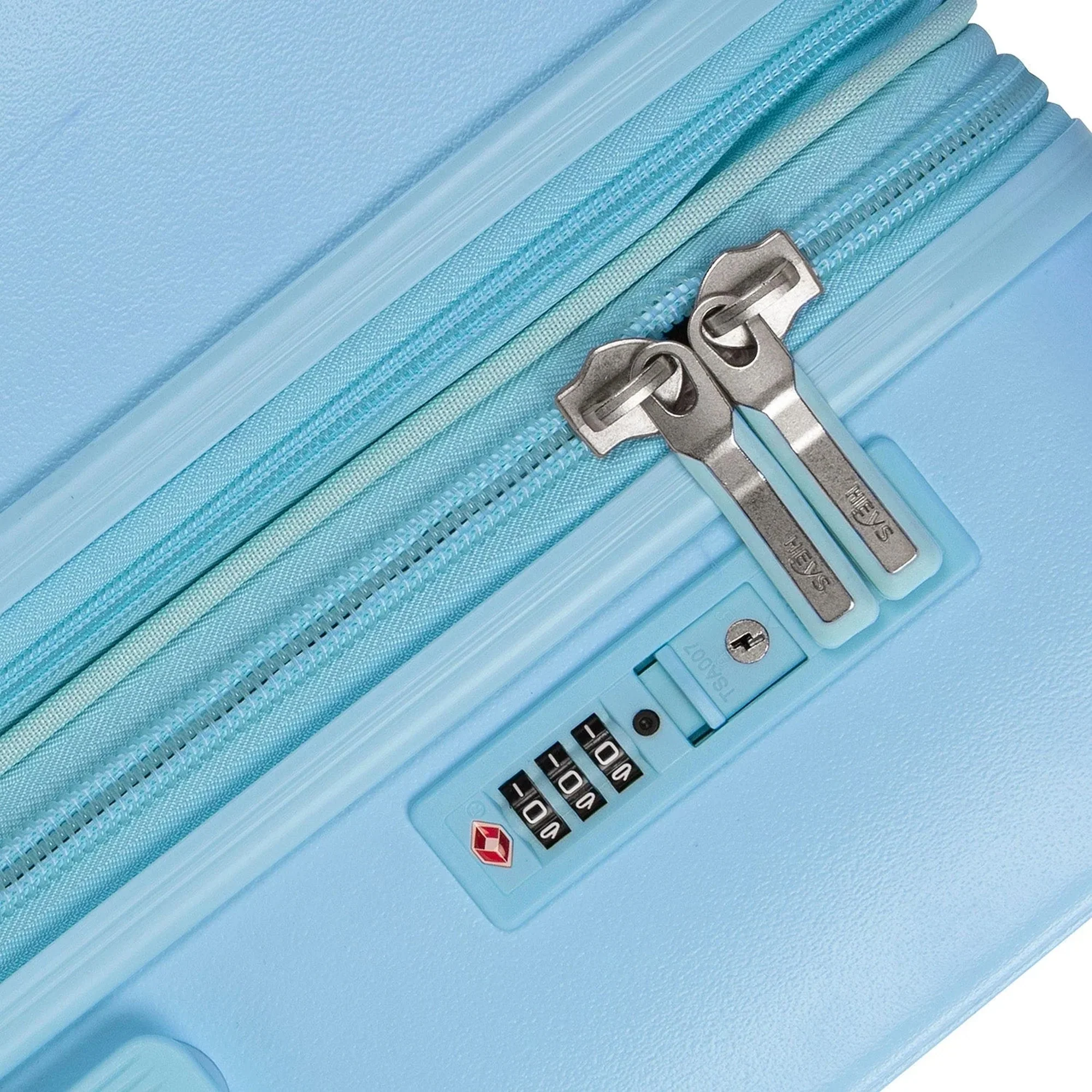 Heys Pastel - 4-Rollen-Trolley M 66 cm erw. (blue) - Image 7