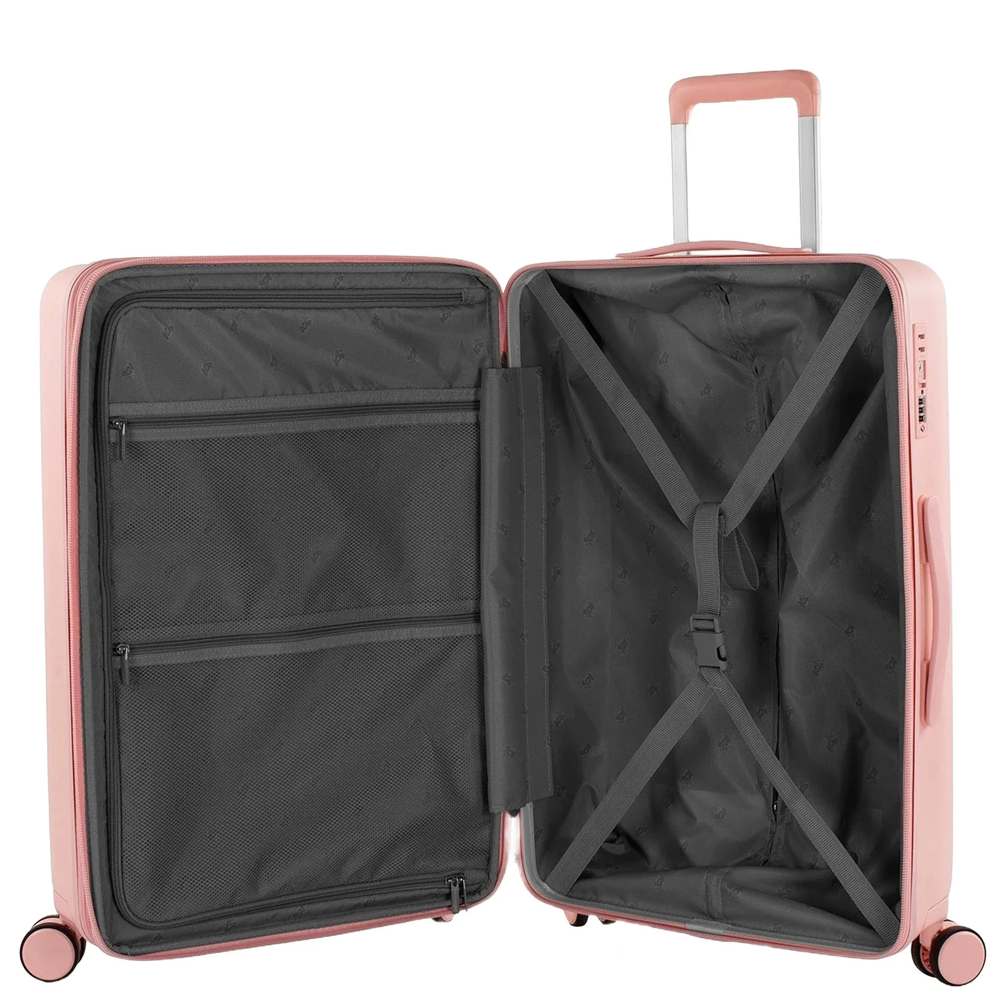 Heys Pastel - 4-Rollen-Trolley M 66 cm erw. (blush) - Image 5