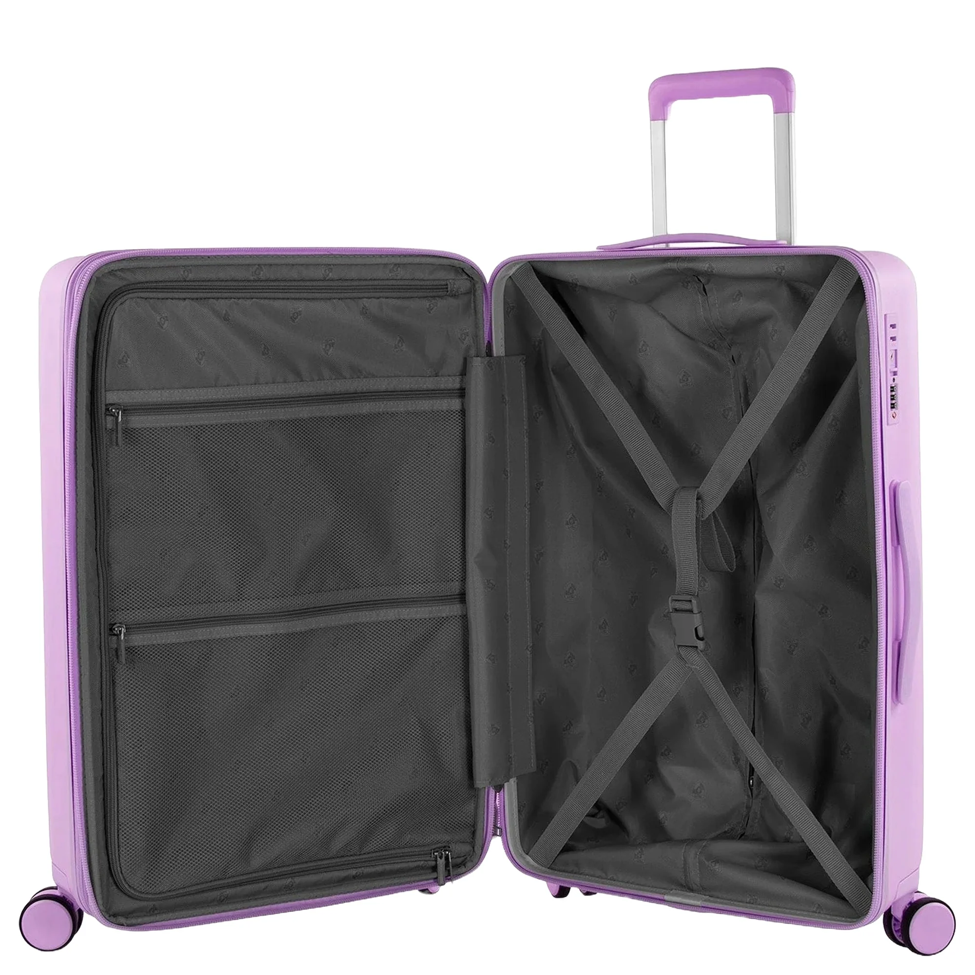 Heys Pastel - 4-Rollen-Trolley M 66 cm erw. (lavender) - Image 5