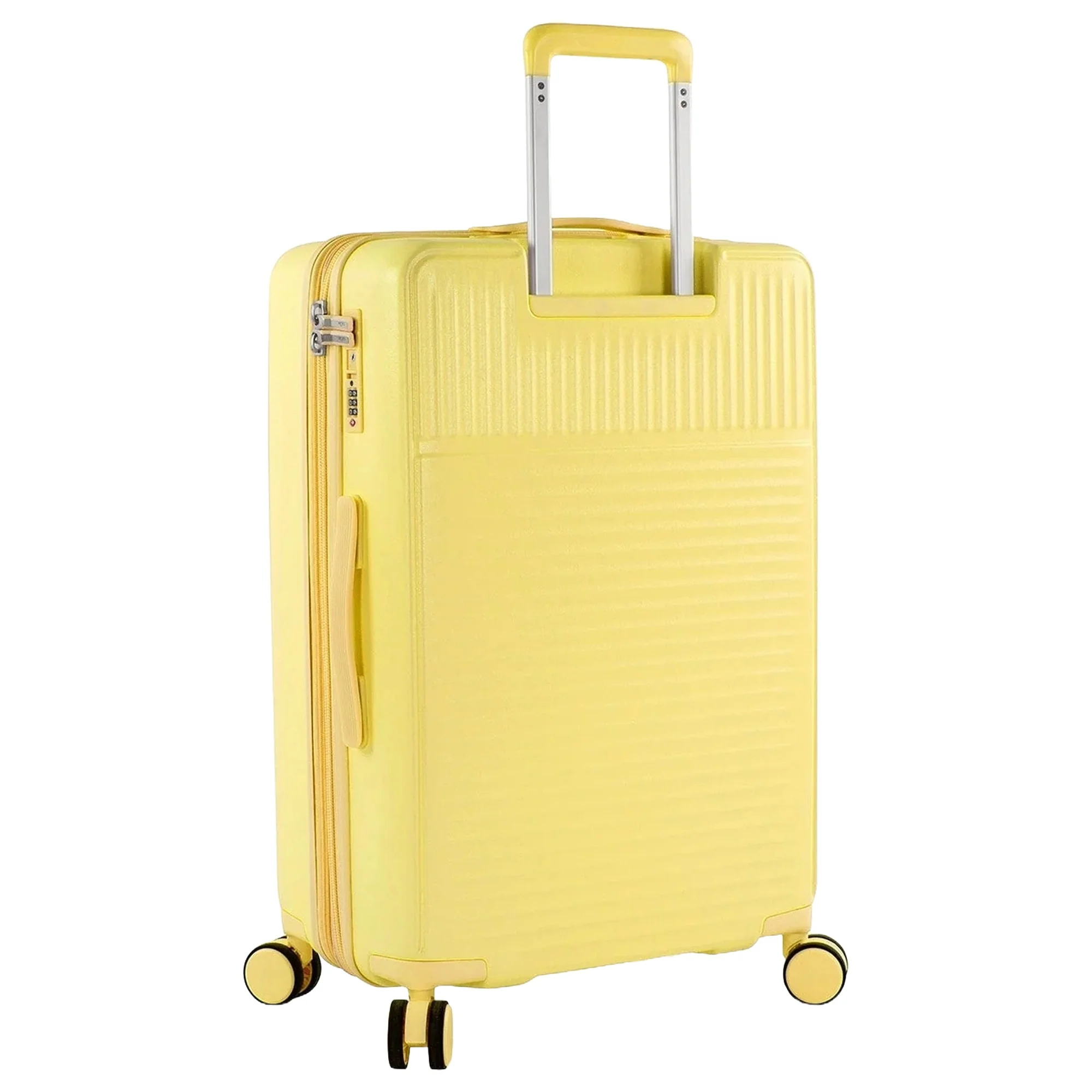Heys Pastel - 4-Rollen-Trolley M 66 cm erw. (gelb) - Image 4
