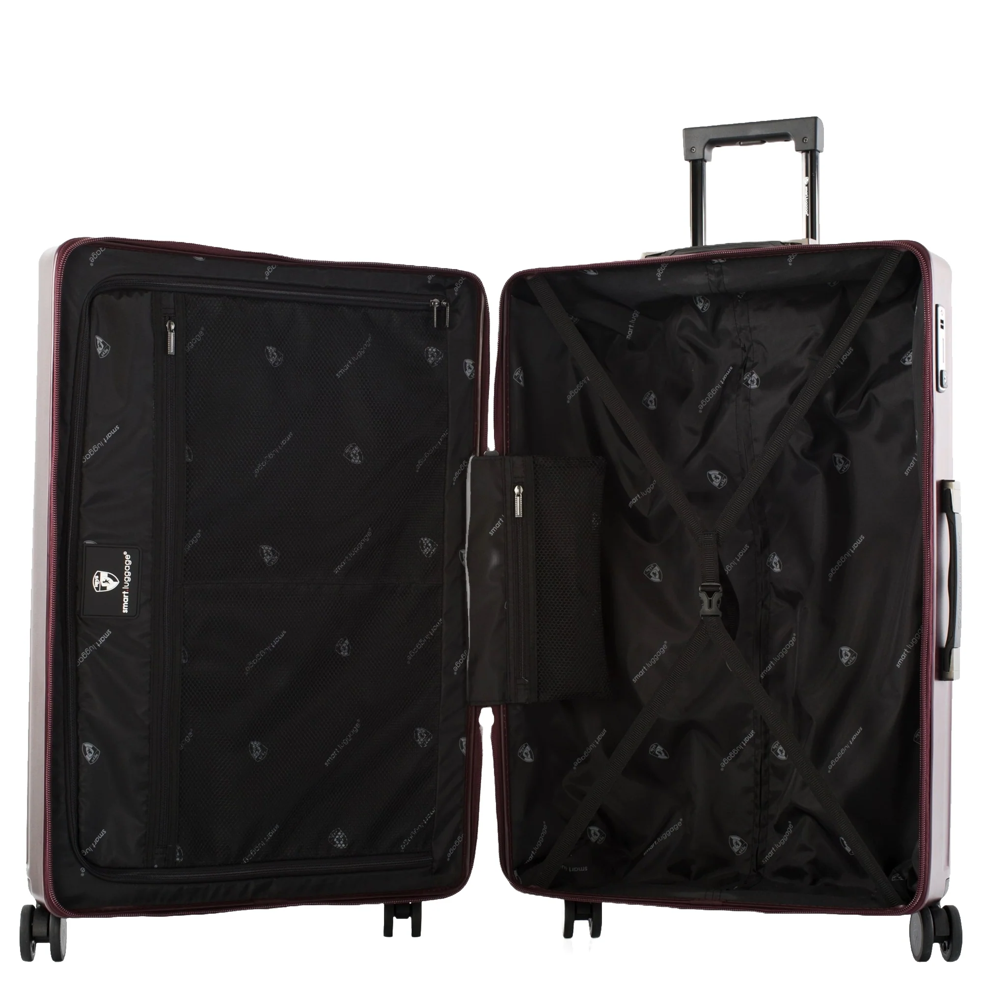 Heys SmartLuggage - 4-Rollen-Trolley L (burgundy) - Image 4