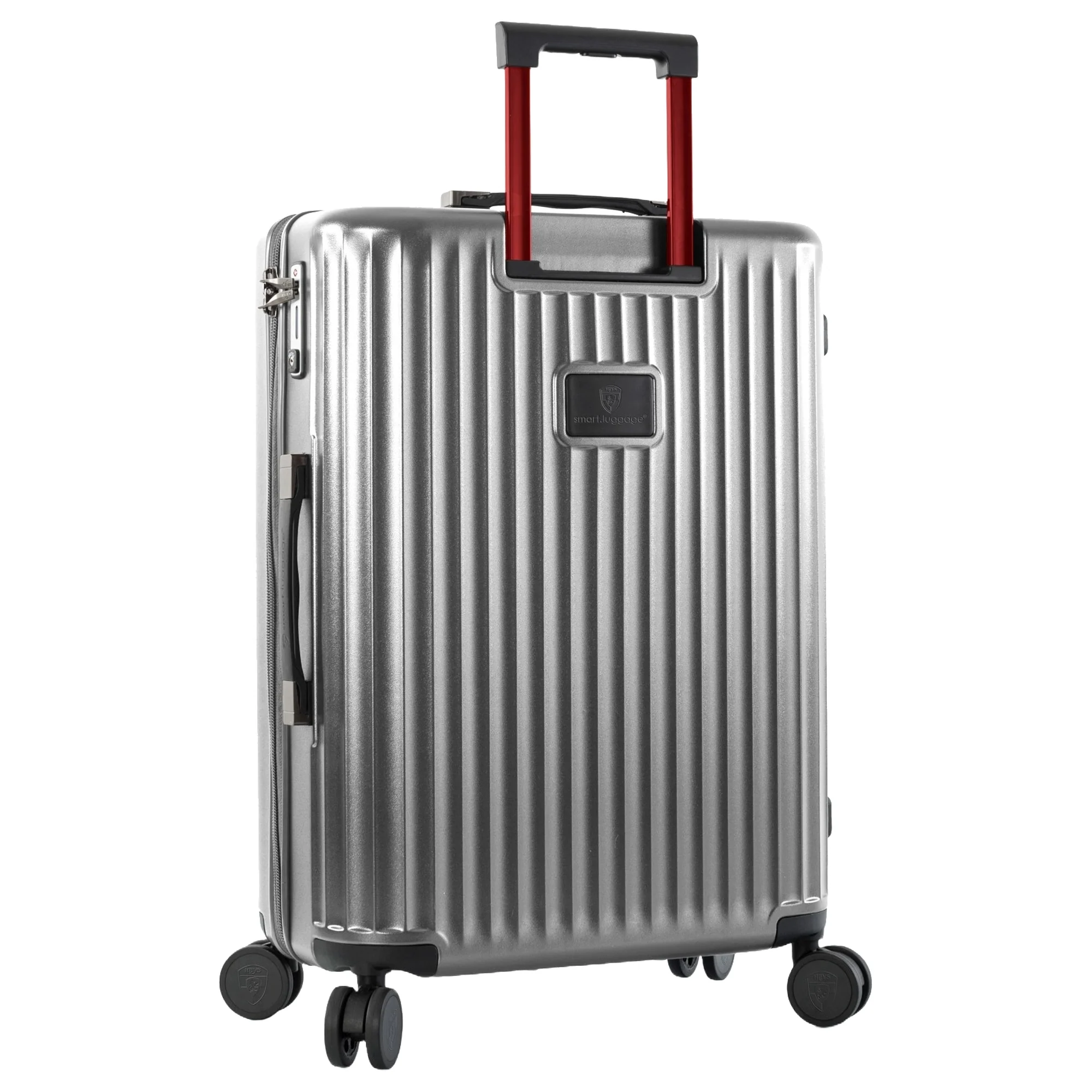 Heys SmartLuggage - 4-Rollen Trolley M (silver) - Image 4