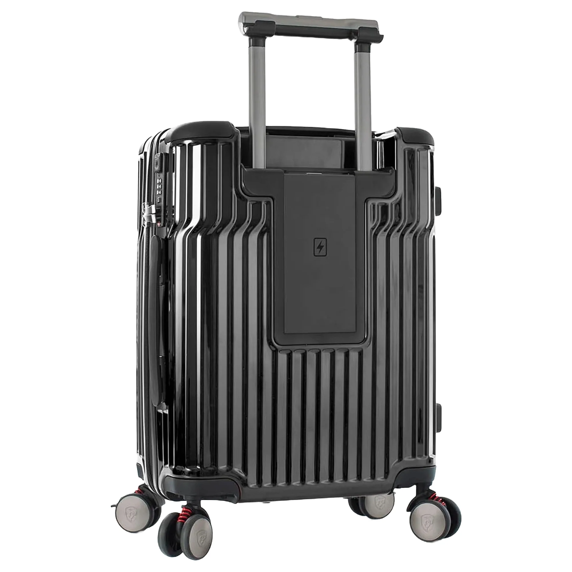 Heys Tekno - 4-Rollen-Kabinentrolley S 15.6" 53 cm USB (black) - Image 4