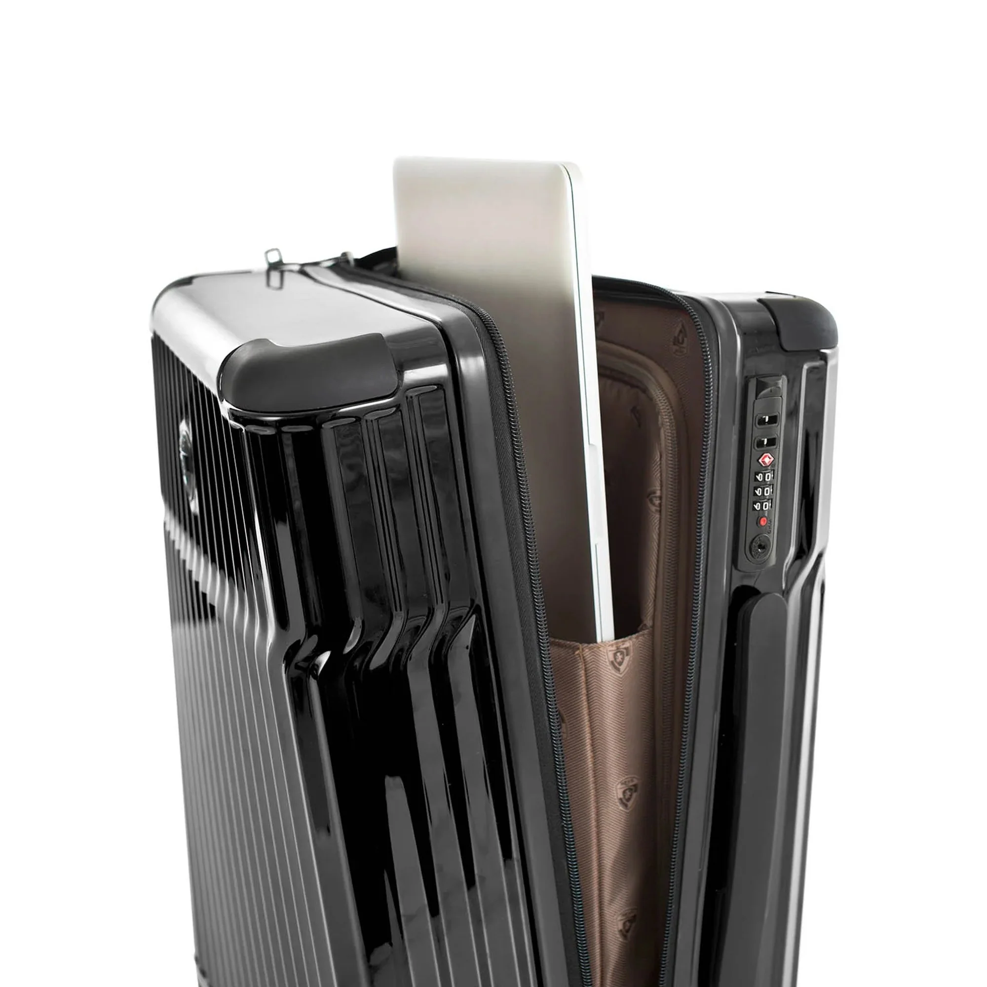 Heys Tekno - 4-Rollen-Kabinentrolley S 15.6" 53 cm USB (black) - Image 9