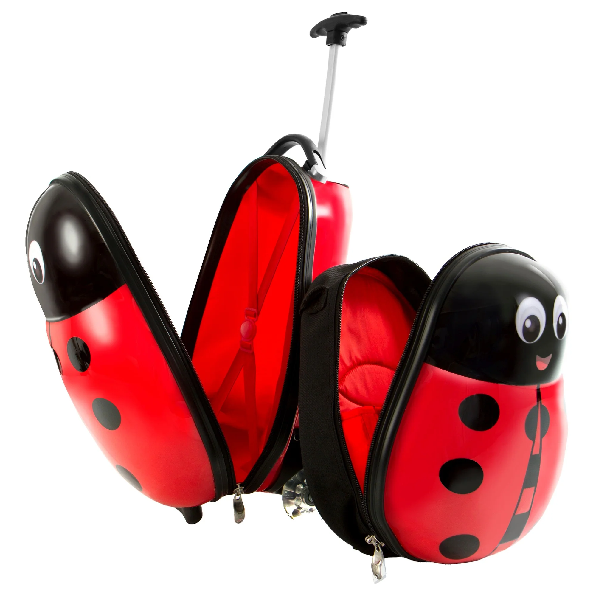 Heys Travel Tots - 2-Rollen-Kindertrolley Rucksack Set 2tlg. 46 cm (Marienkäfer) - Image 4