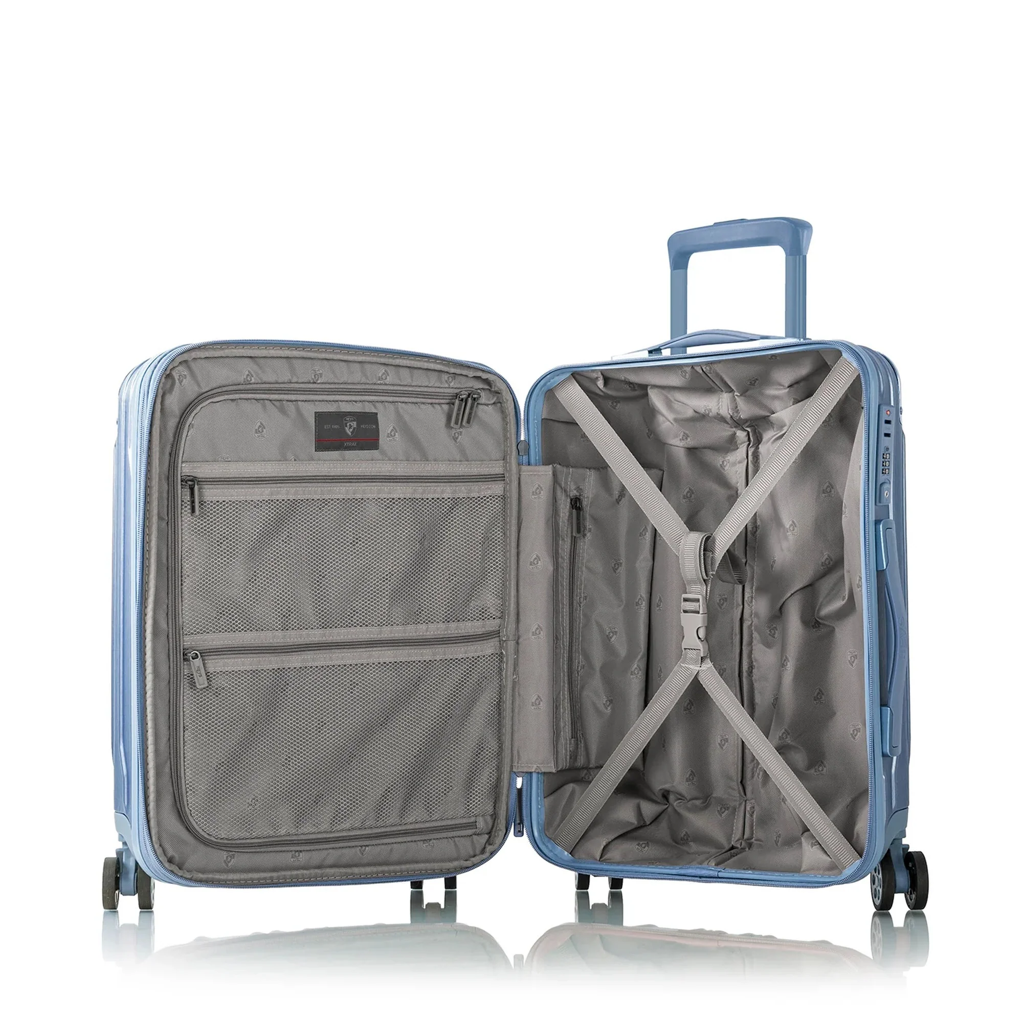 Heys Xtrak - 4-Rollen-Kabinentrolley S 55 cm erw. (icy blue) - Image 5