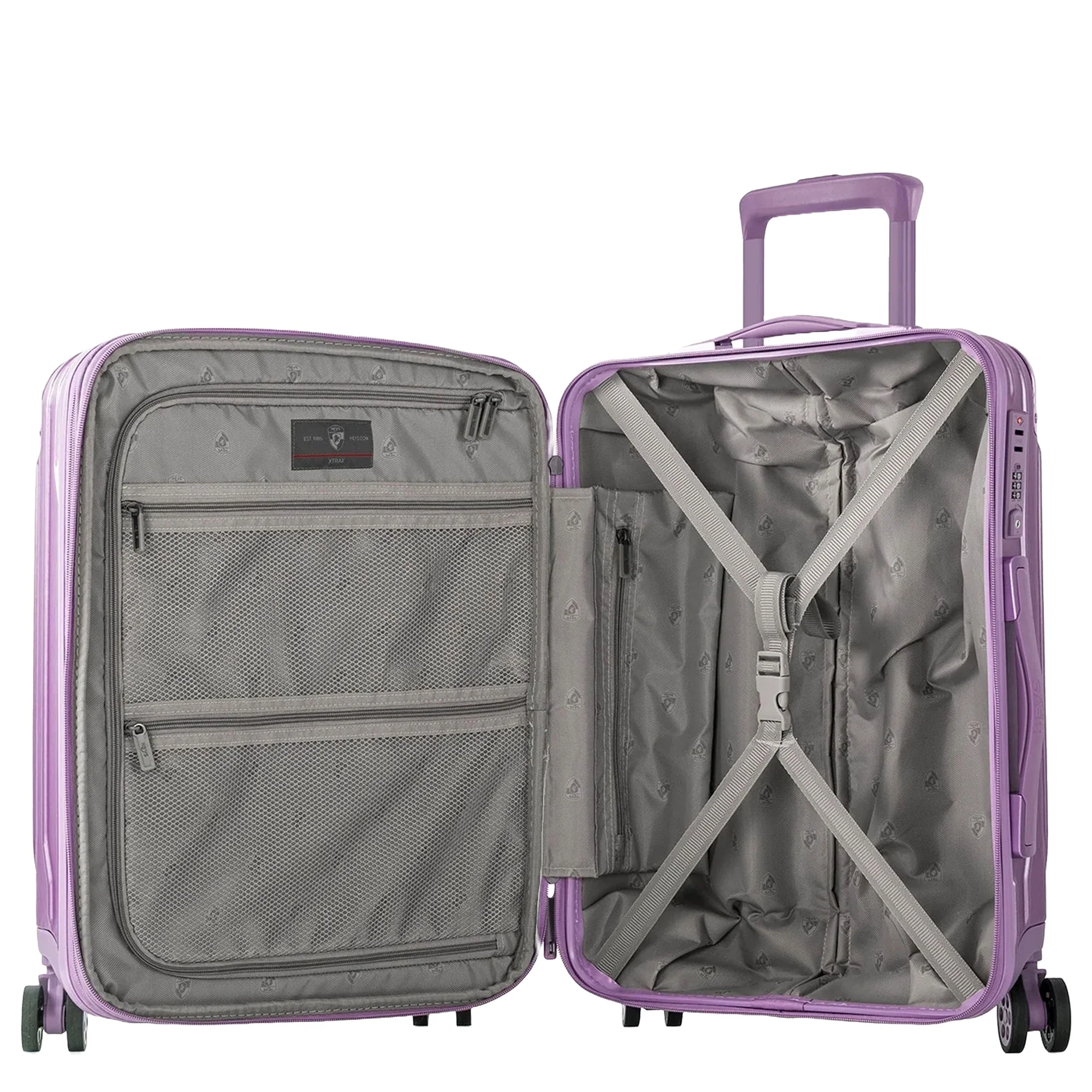 Heys Xtrak - 4-Rollen-Kabinentrolley S 55 cm erw. (lavender) - Image 5