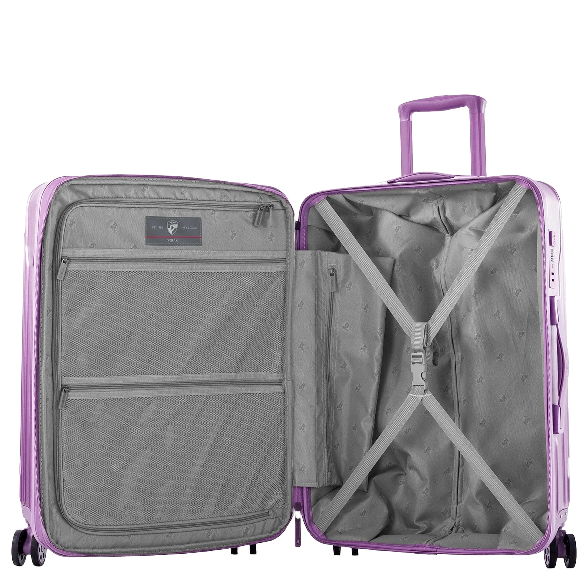 Heys Xtrak - 4-Rollen-Trolley M 66 cm erw. (lavender) - Image 5