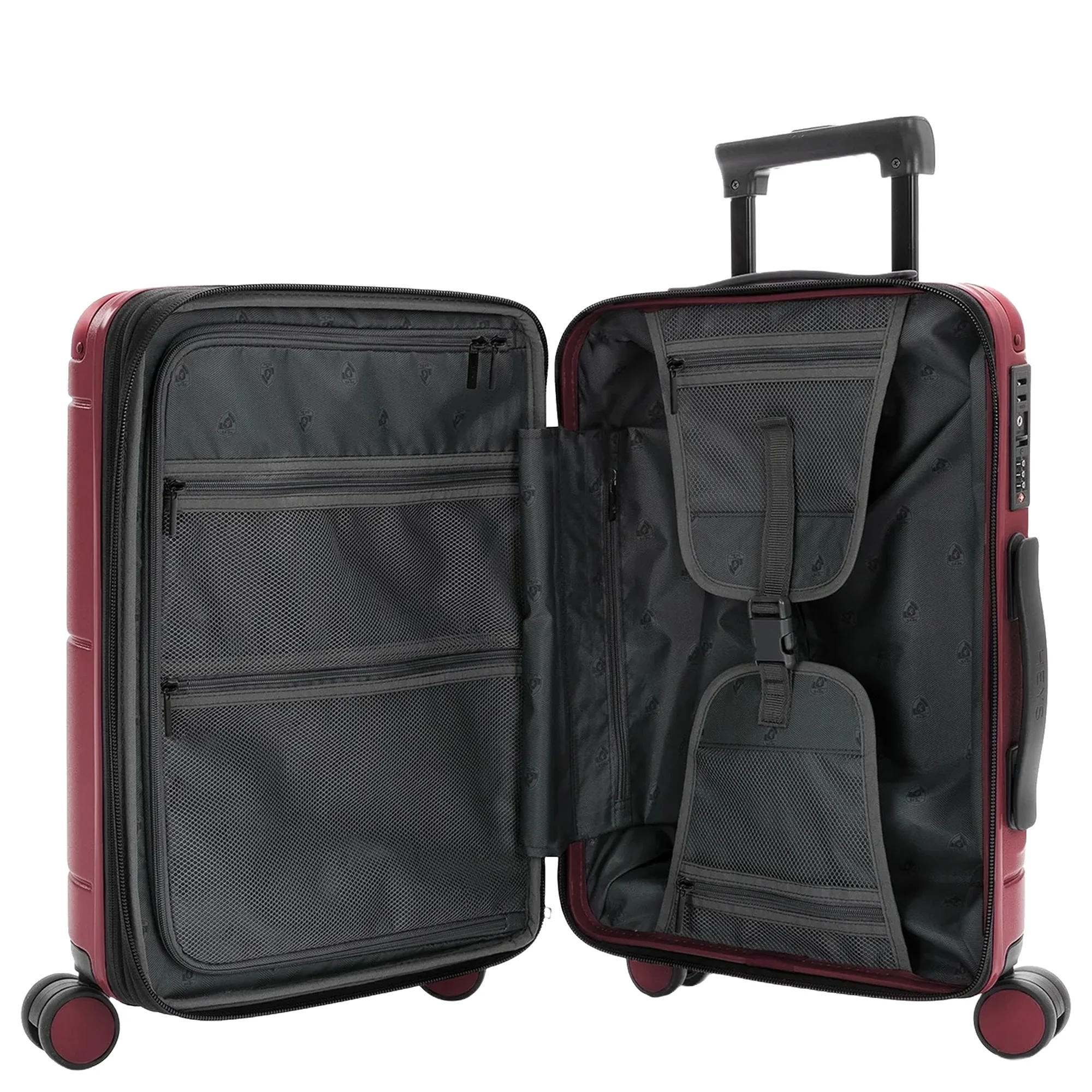 Heys Zen - 4-Rollen-Kabinentrolley S 54.5 cm erw. (burgundy) - Image 5