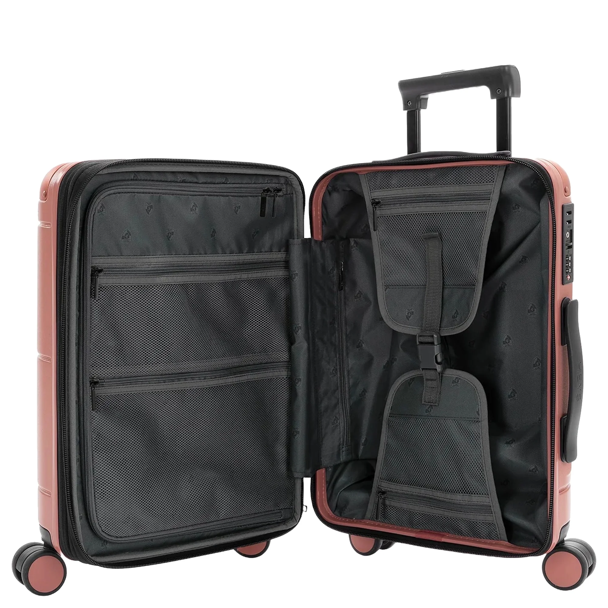 Heys Zen - 4-Rollen-Kabinentrolley S 54.5 cm erw. (coral) - Image 5