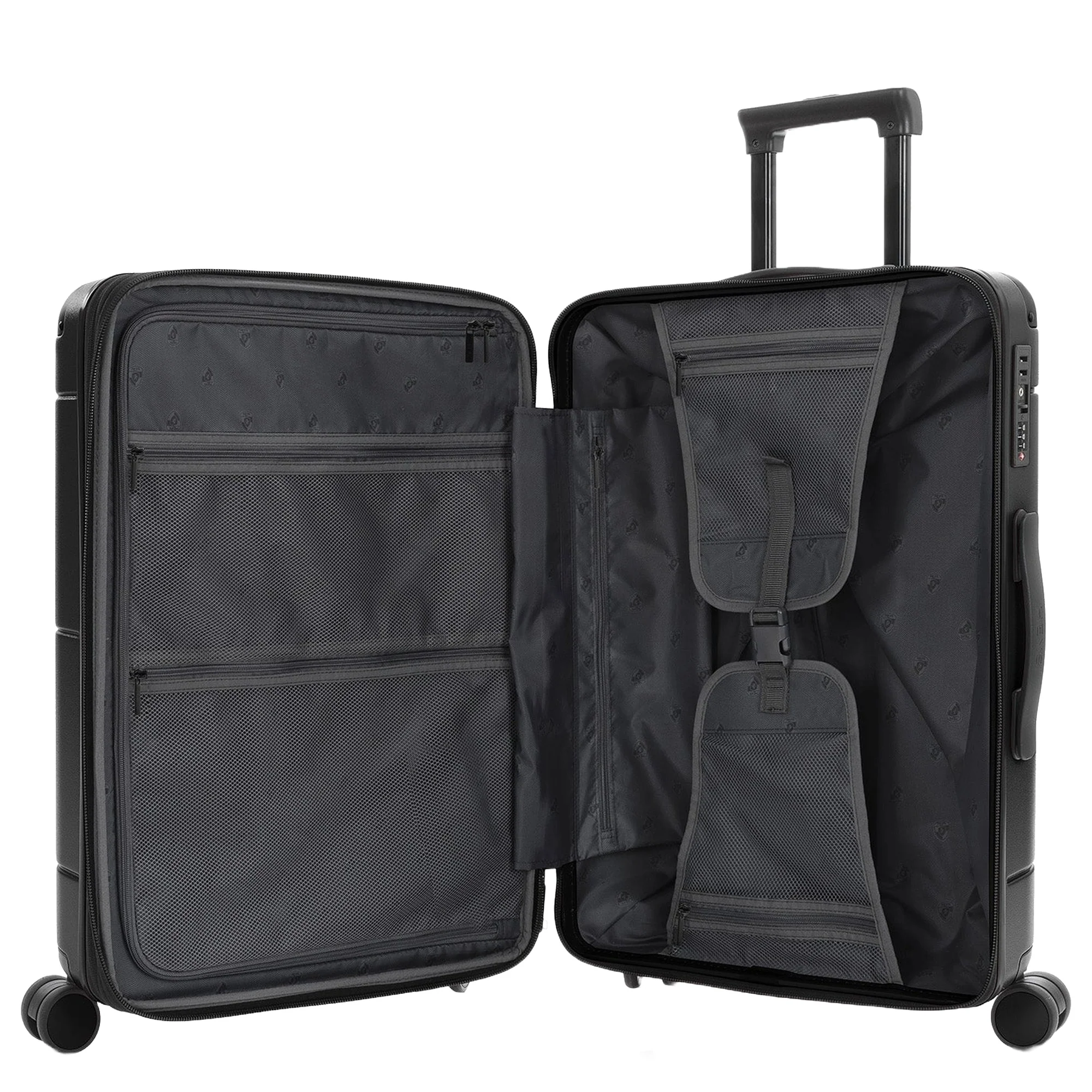 Heys Zen - 4-Rollen-Trolley M 66 cm erw. (schwarz) - Image 5