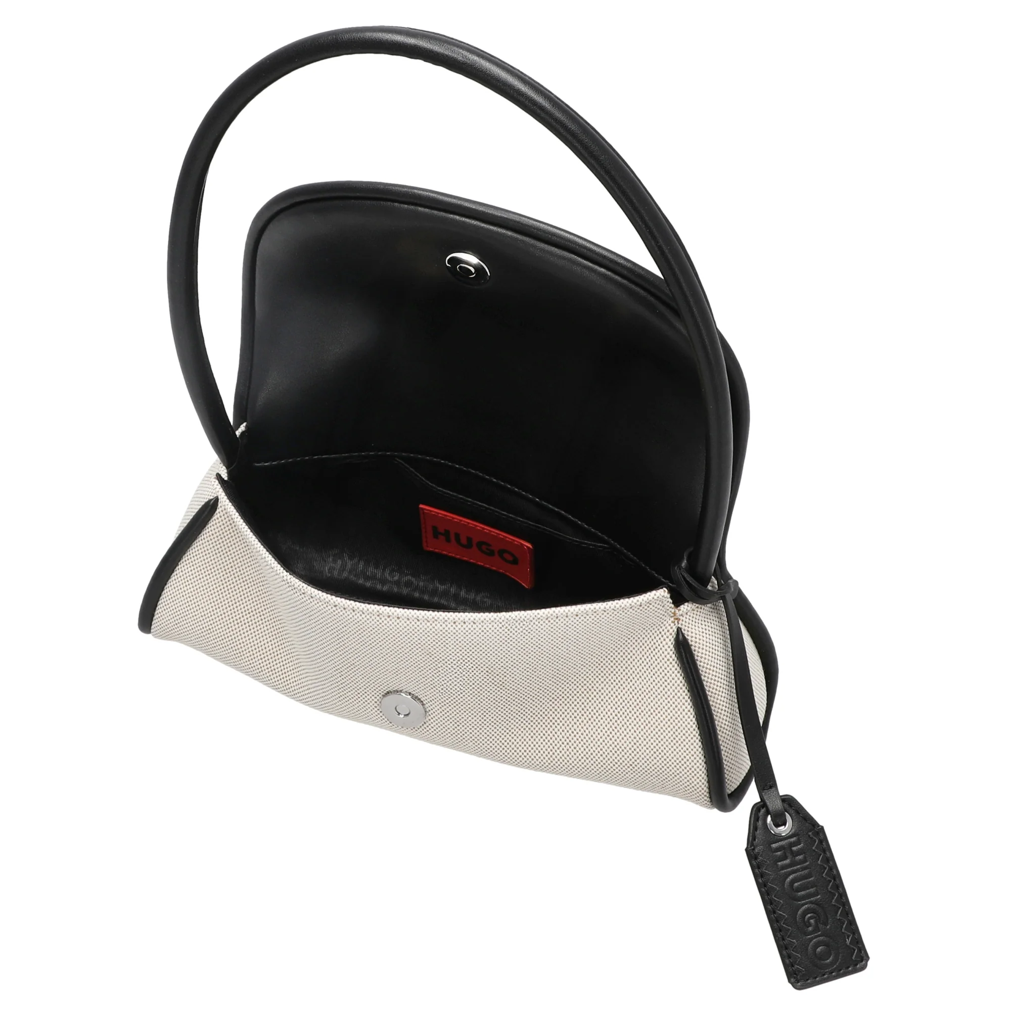 HUGO Jodi - Schultertasche 25 cm (open white) - Image 6
