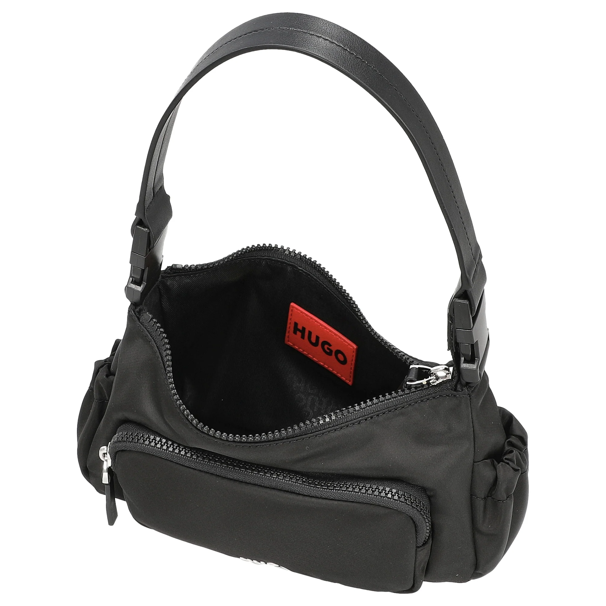HUGO Women's Bel - Schultertasche 24 cm (black) - Image 6