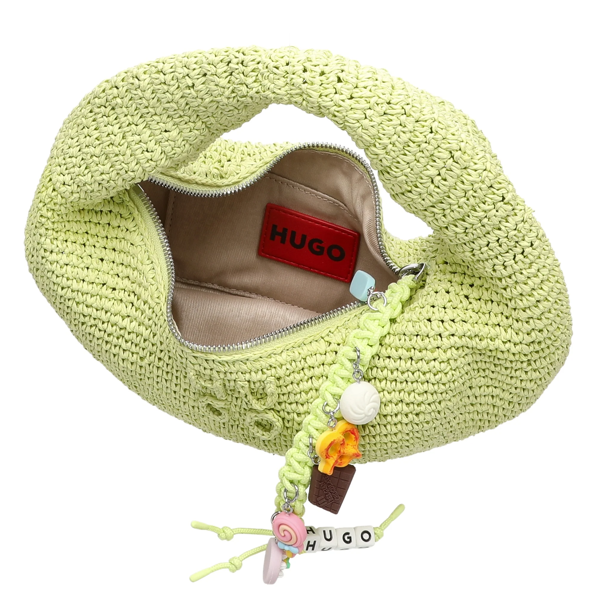 HUGO Zeya - Henkeltasche 27 cm (beige) - Image 6