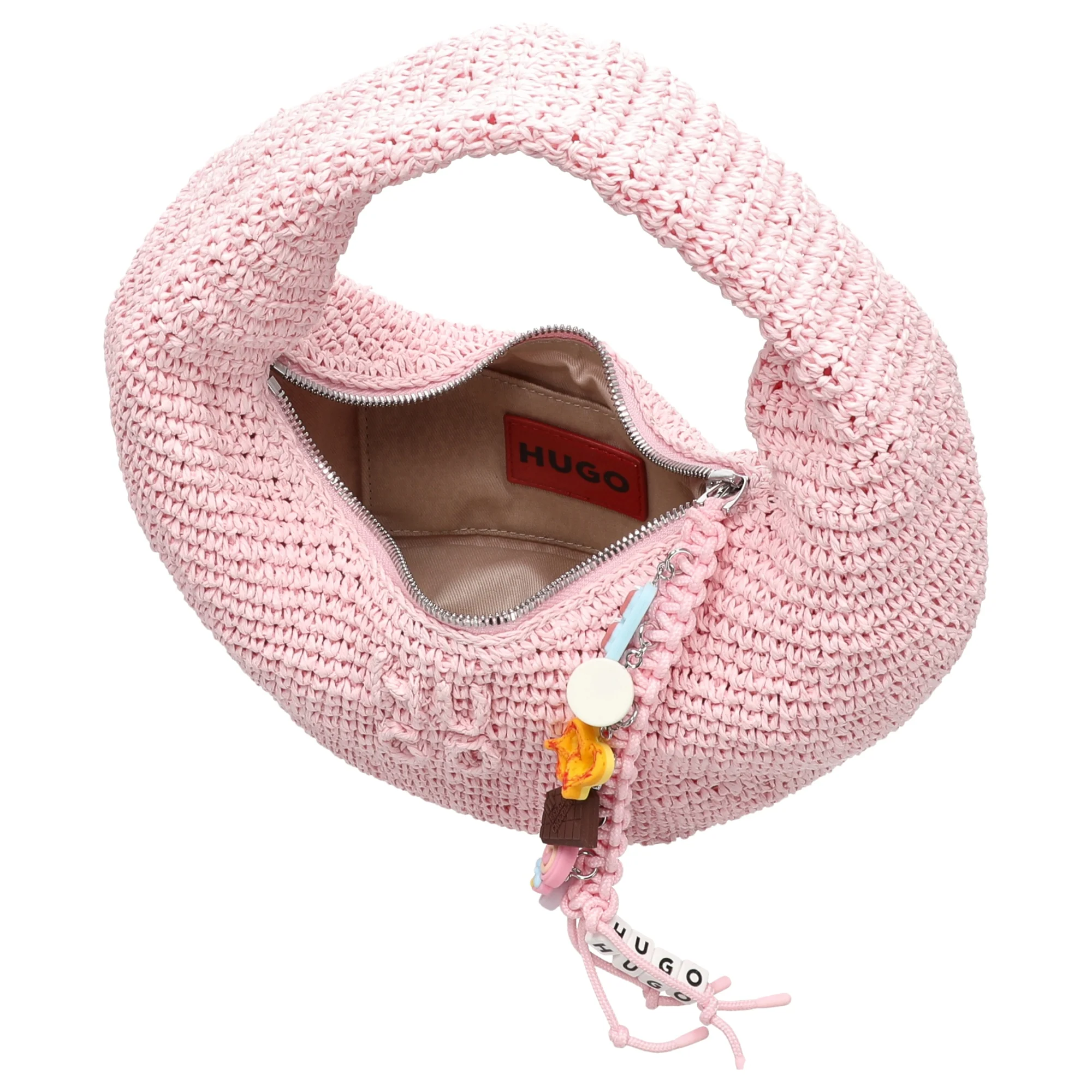 HUGO Zeya - Henkeltasche 27 cm (light pink) - Image 6