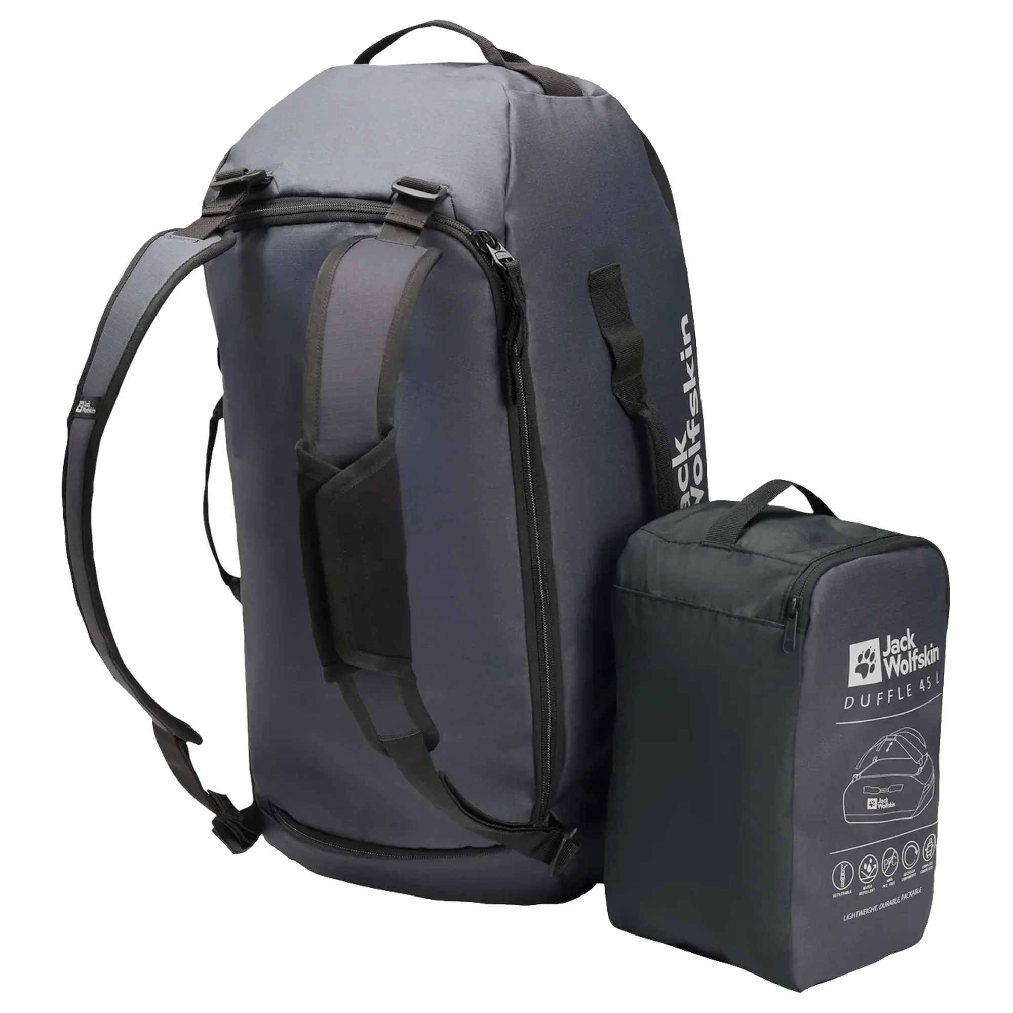 Jack Wolfskin All-In Duffle 45 - Reisetasche 62 cm (midnight sky) - Image 7