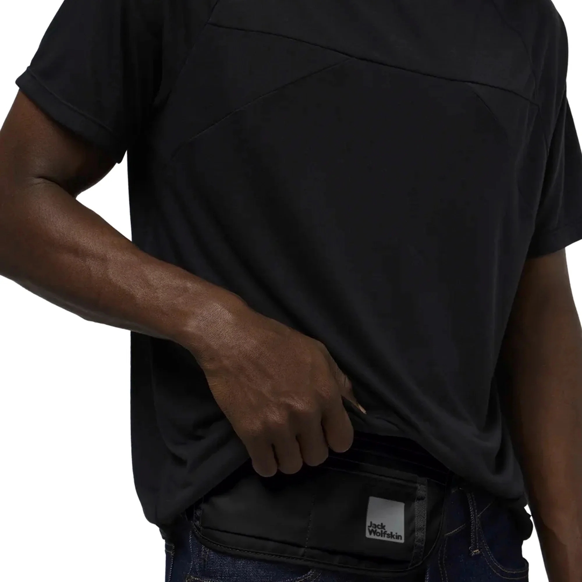 Jack Wolfskin Belt De Luxe - Gürteltasche 27 cm (black) - Image 10