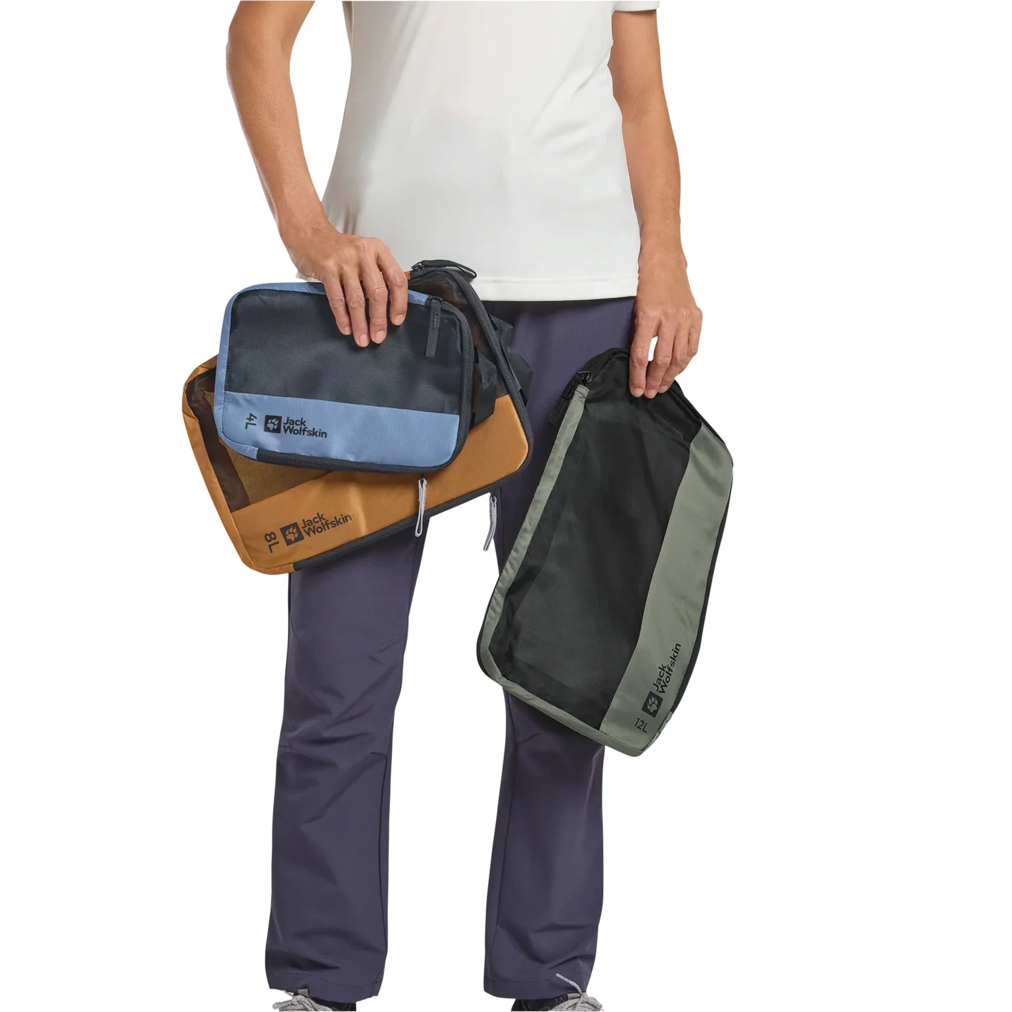 Jack Wolfskin Compression Cube Set - Packsack-Set 3tlg. (color mix) - Image 8