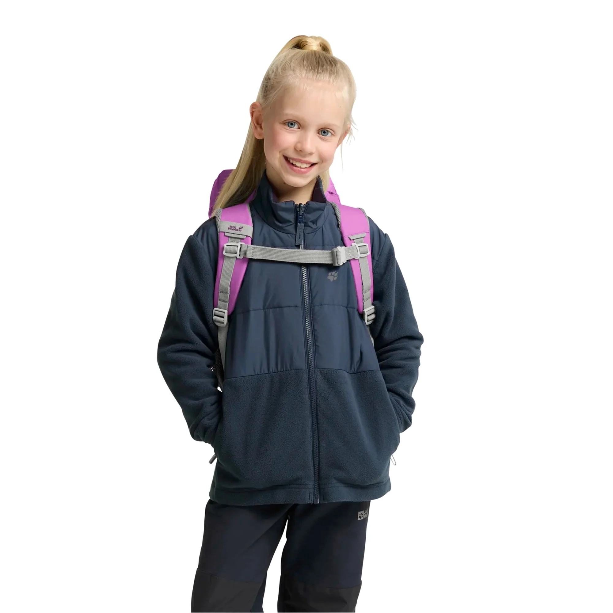 Jack Wolfskin Kids Explorer 15 - Kinderrucksack 42 cm (foxglove) - Image 10