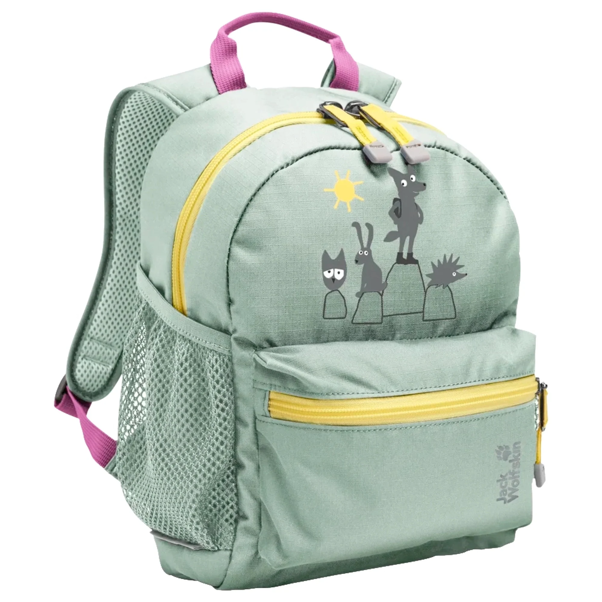 Jack Wolfskin Little Scout 10 - Kinderrucksack 29 cm (green zinnia) - Image 4