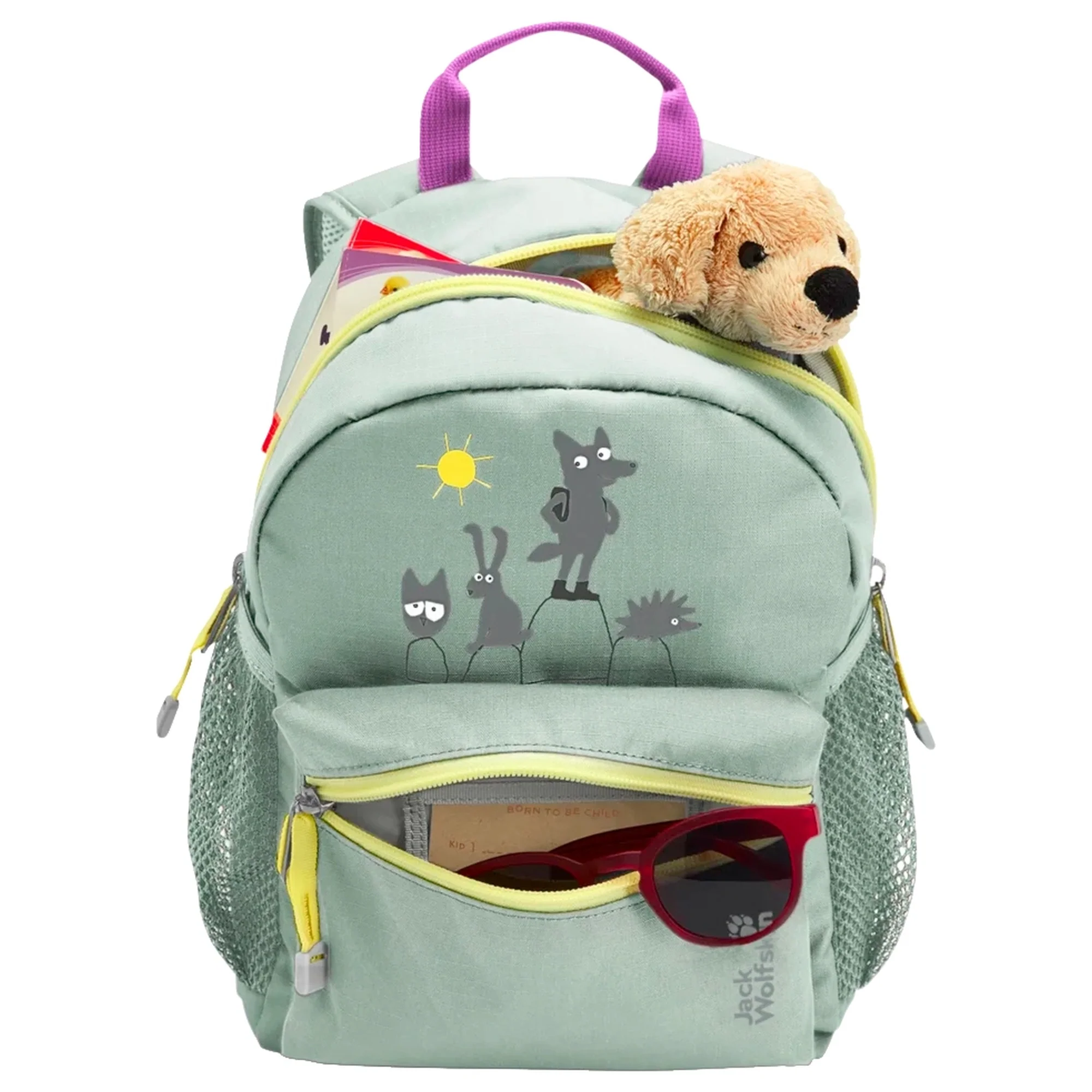 Jack Wolfskin Little Scout 10 - Kinderrucksack 29 cm (green zinnia) - Image 5
