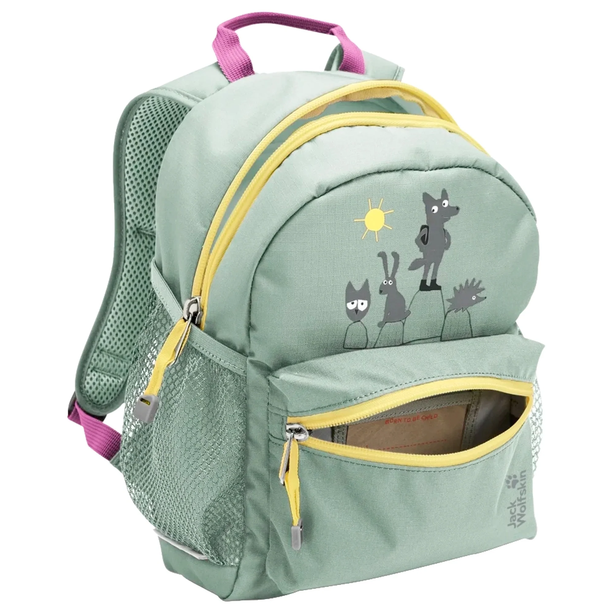 Jack Wolfskin Little Scout 10 - Kinderrucksack 29 cm (green zinnia) - Image 6