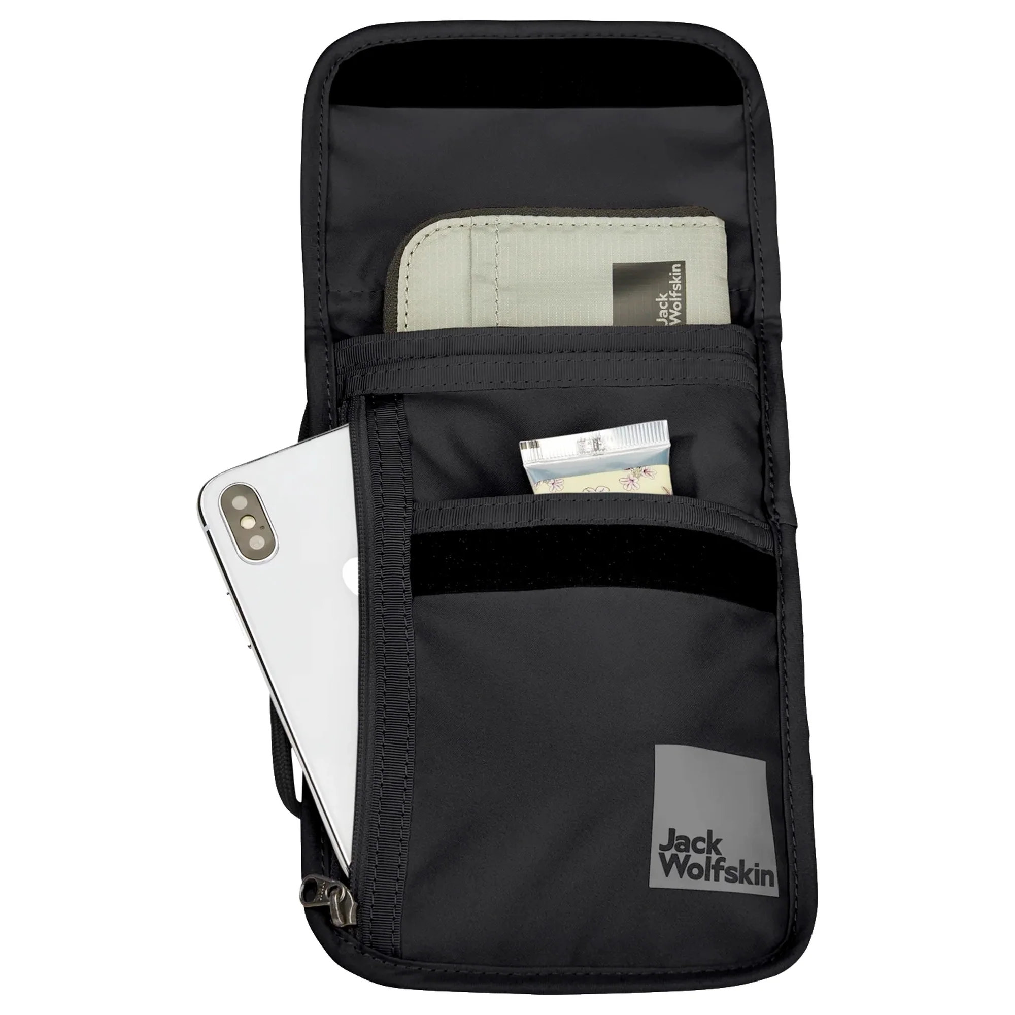 Jack Wolfskin Organizer - Umhängetasche 20 cm (black) - Image 3