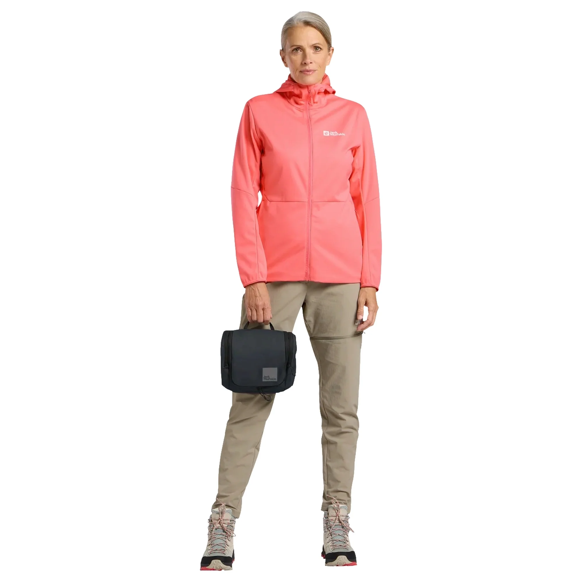 Jack Wolfskin Wandermood - Kulturbeutel zum Aufhängen 30 cm (phantom) - Image 9