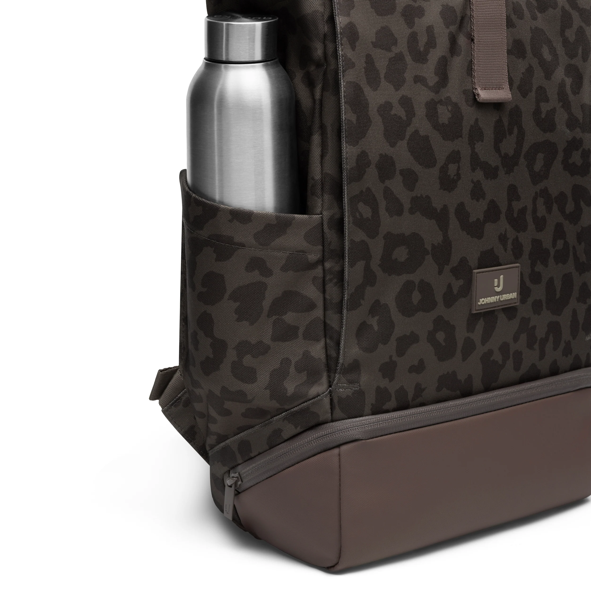 Johnny Urban Allen Medium - Rolltop Backpack 40 cm (brown leo) - Image 10