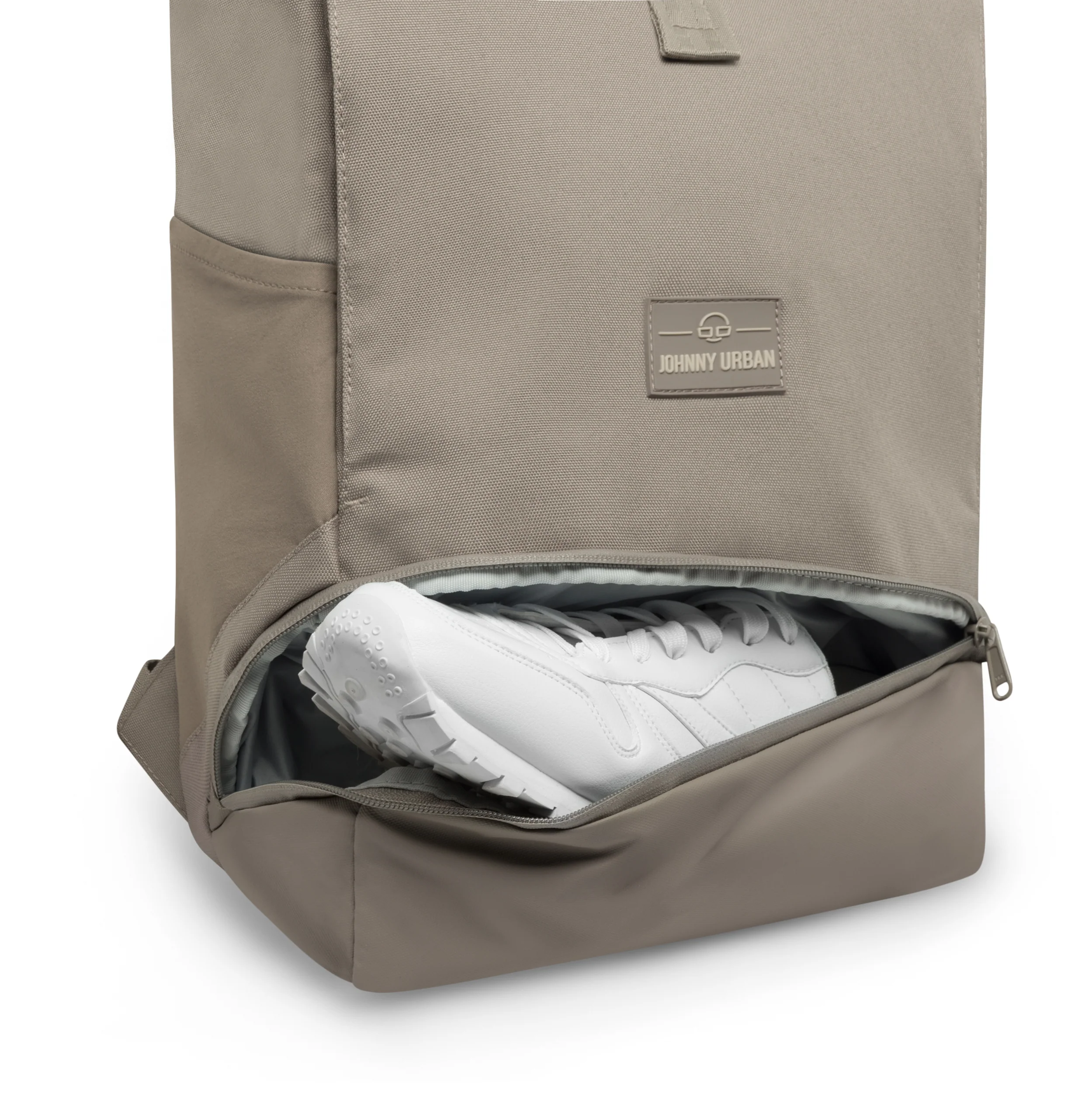 Johnny Urban Allen Medium - Rolltop Backpack 40 cm (desert grey) - Image 4